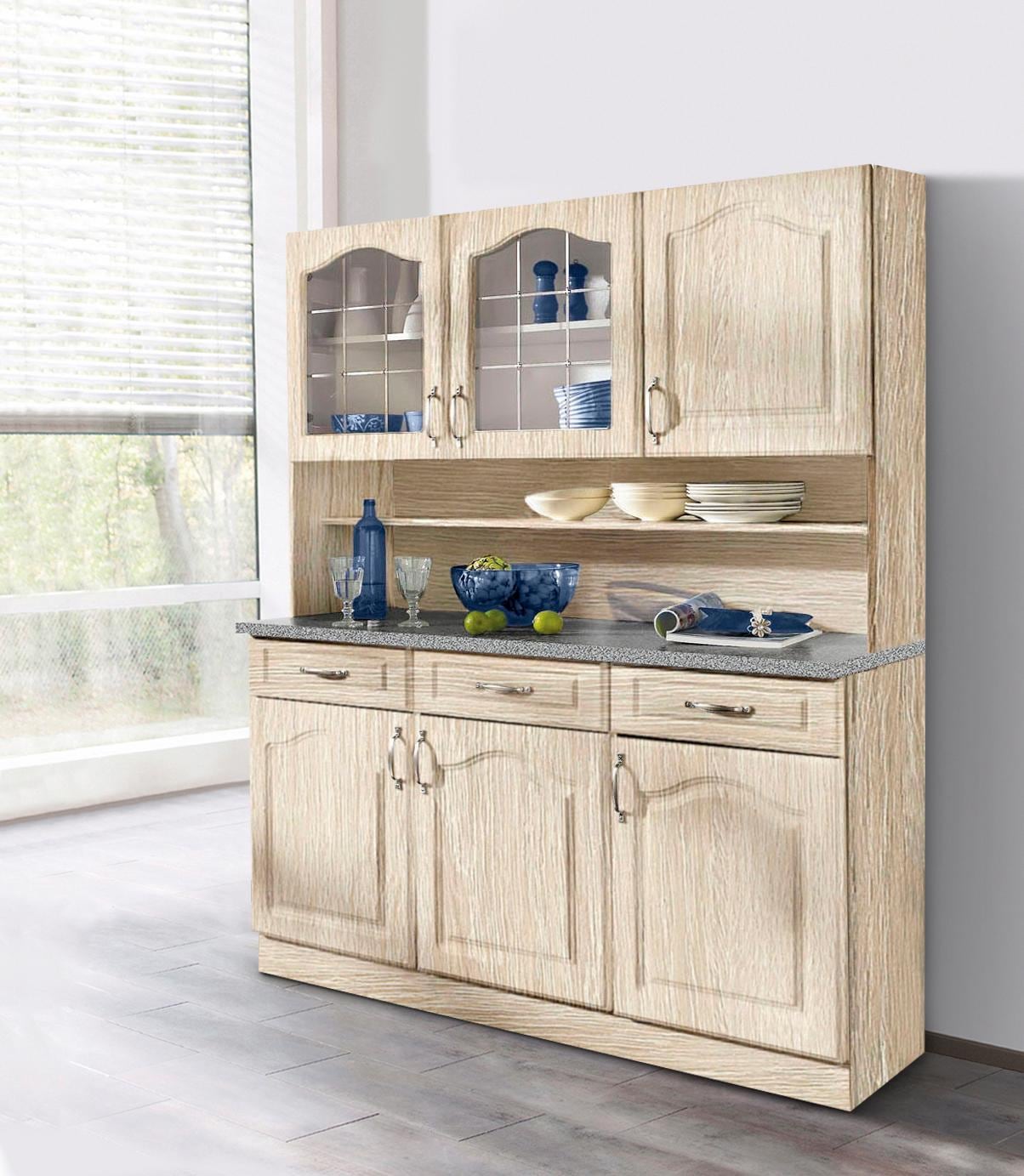 wiho Küchen auf Landhaus-Optik Buffet 120 in cm kaufen Rechnung »Linz«, breit