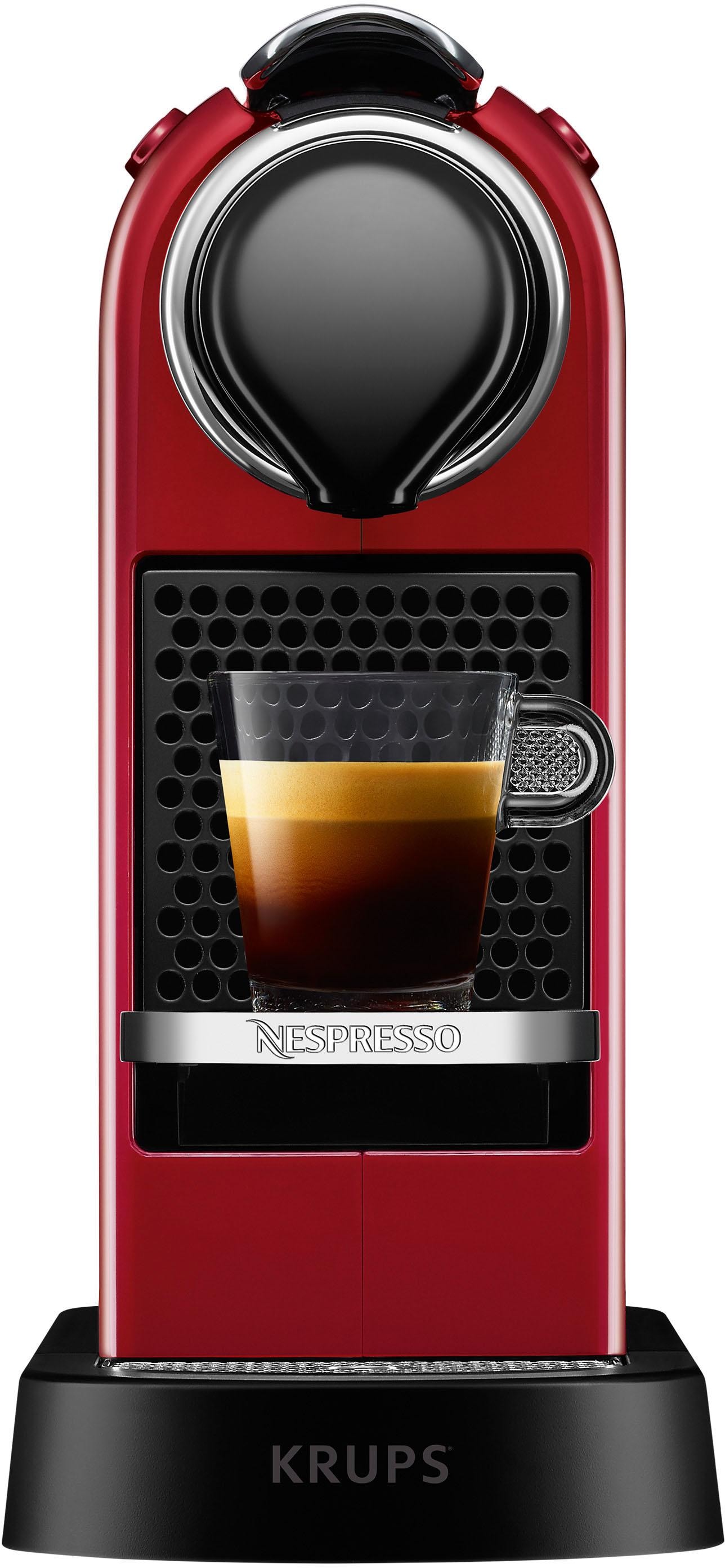 XXL CitiZ Wassertank: »XN7415 Nespresso Kapselmaschine Krups«, 3 Kapseln mit L, Garantie inkl. von mit Willkommenspaket Jahren 14 New 1