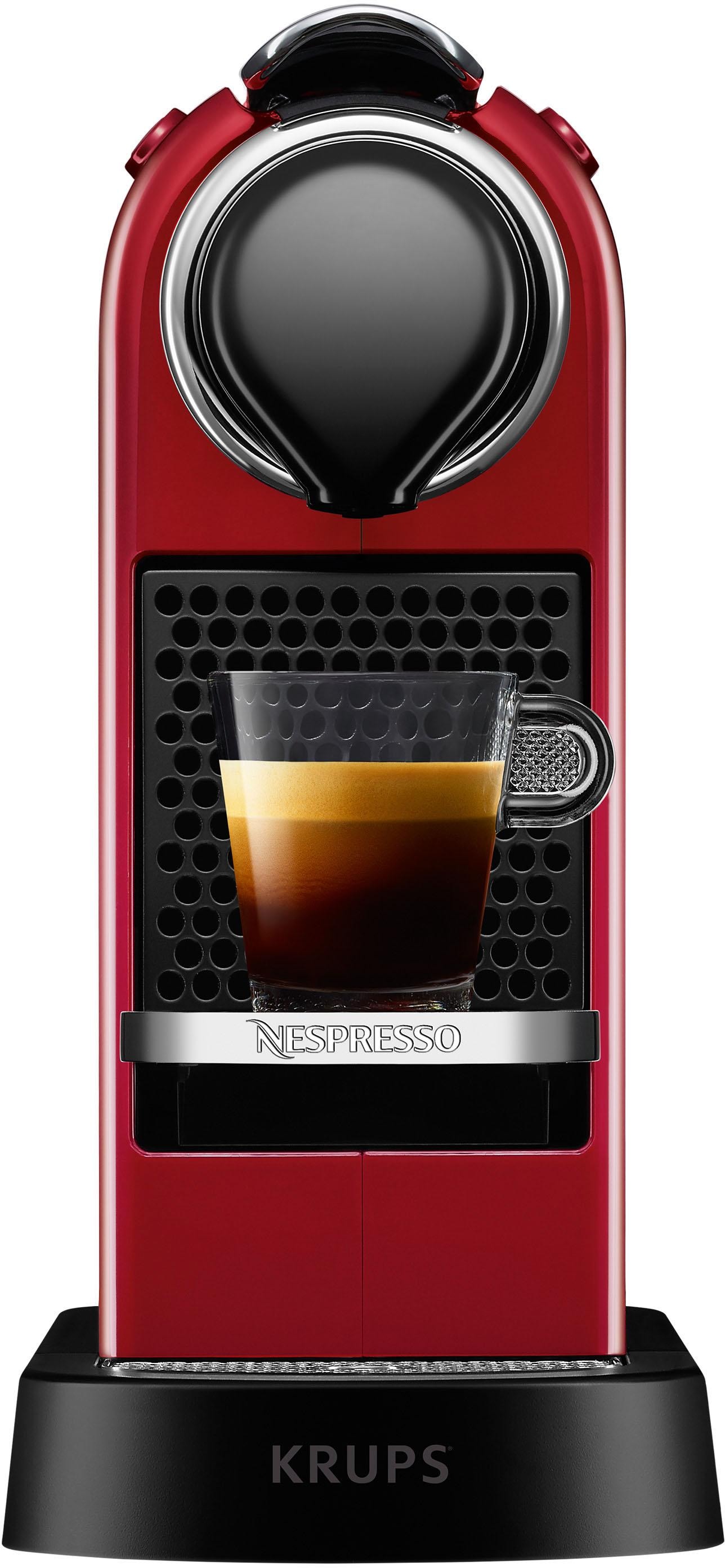 Nespresso Kapselmaschine »XN7415 von Kapseln 14 1 inkl. XXL L, mit Krups«, mit New Garantie CitiZ Willkommenspaket Wassertank: Jahren 3