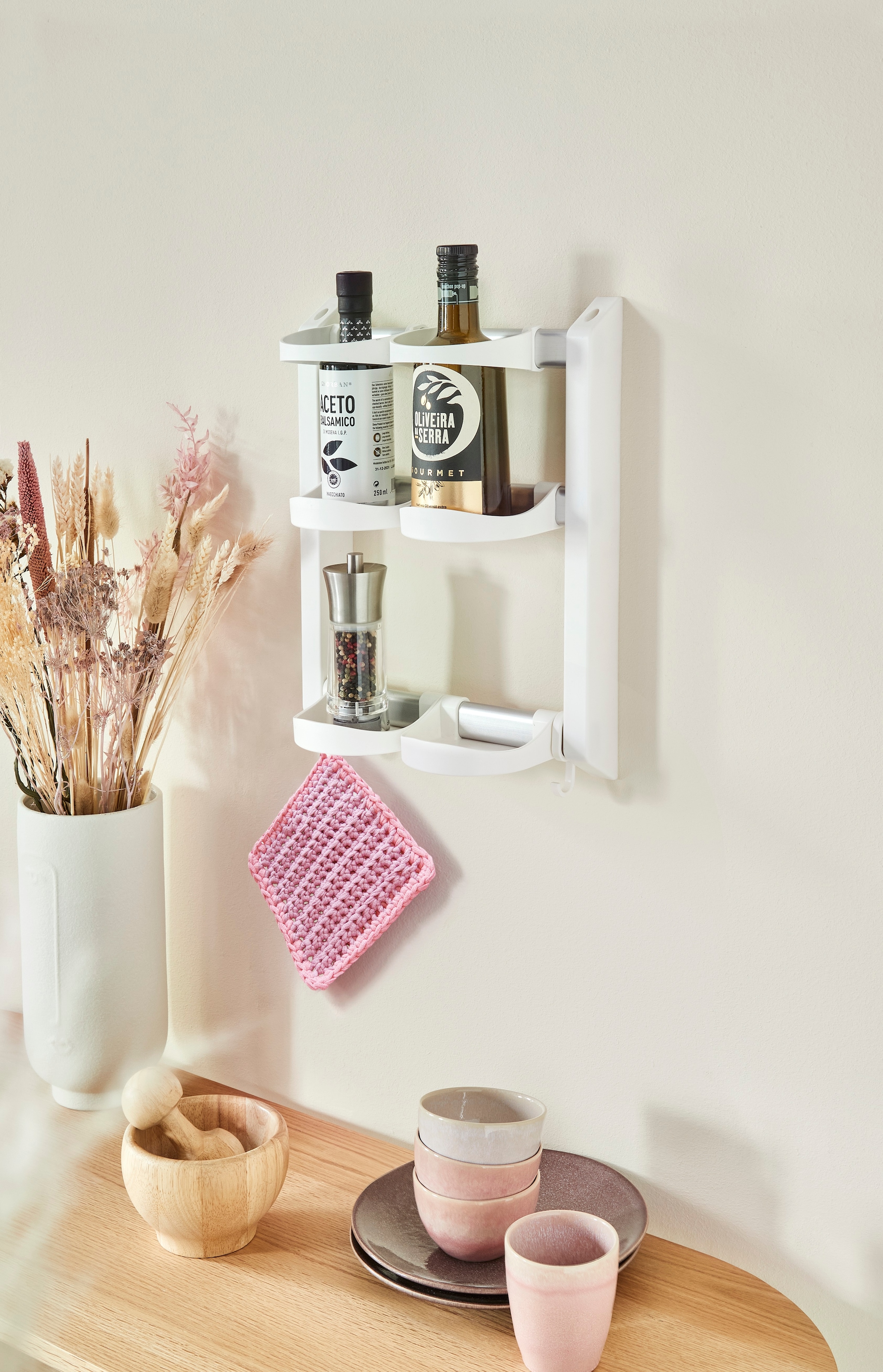 Ruco Küchenregal für Gewürze, aus Aluminium und Kunststoff