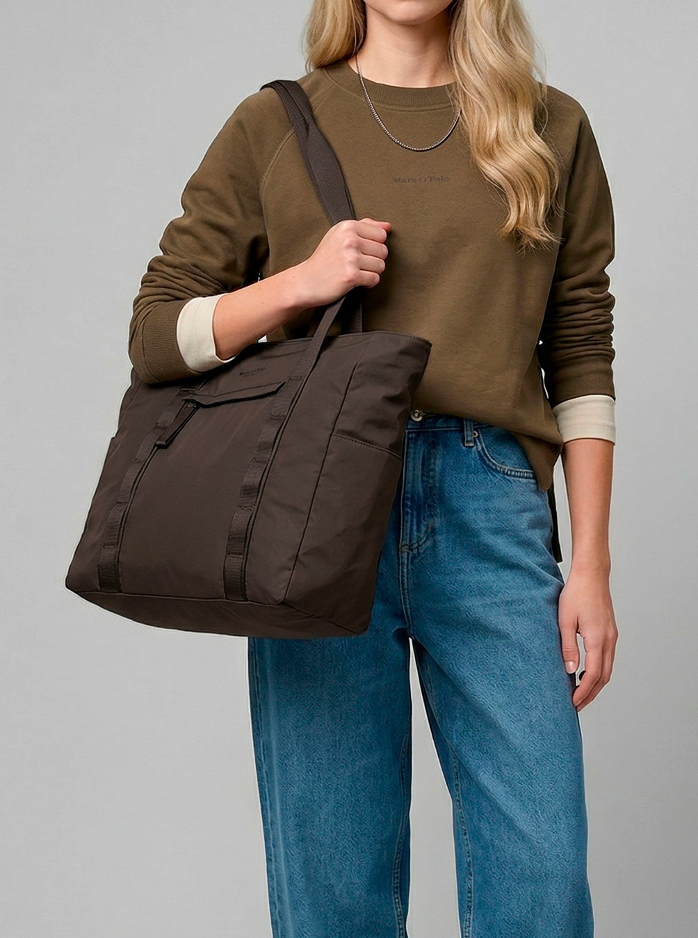 Marc O'Polo Accessories Shopper »Lica« Einkaufstasche, Schultertasche mit abnehmbarem Schulterriemen