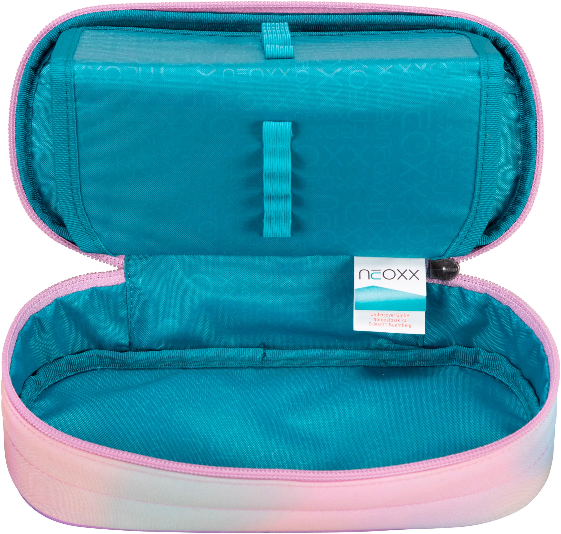 neoxx Schreibgeräteetui »Schlamperbox, Jump, Candy Party«, teilweise aus recyceltem Material