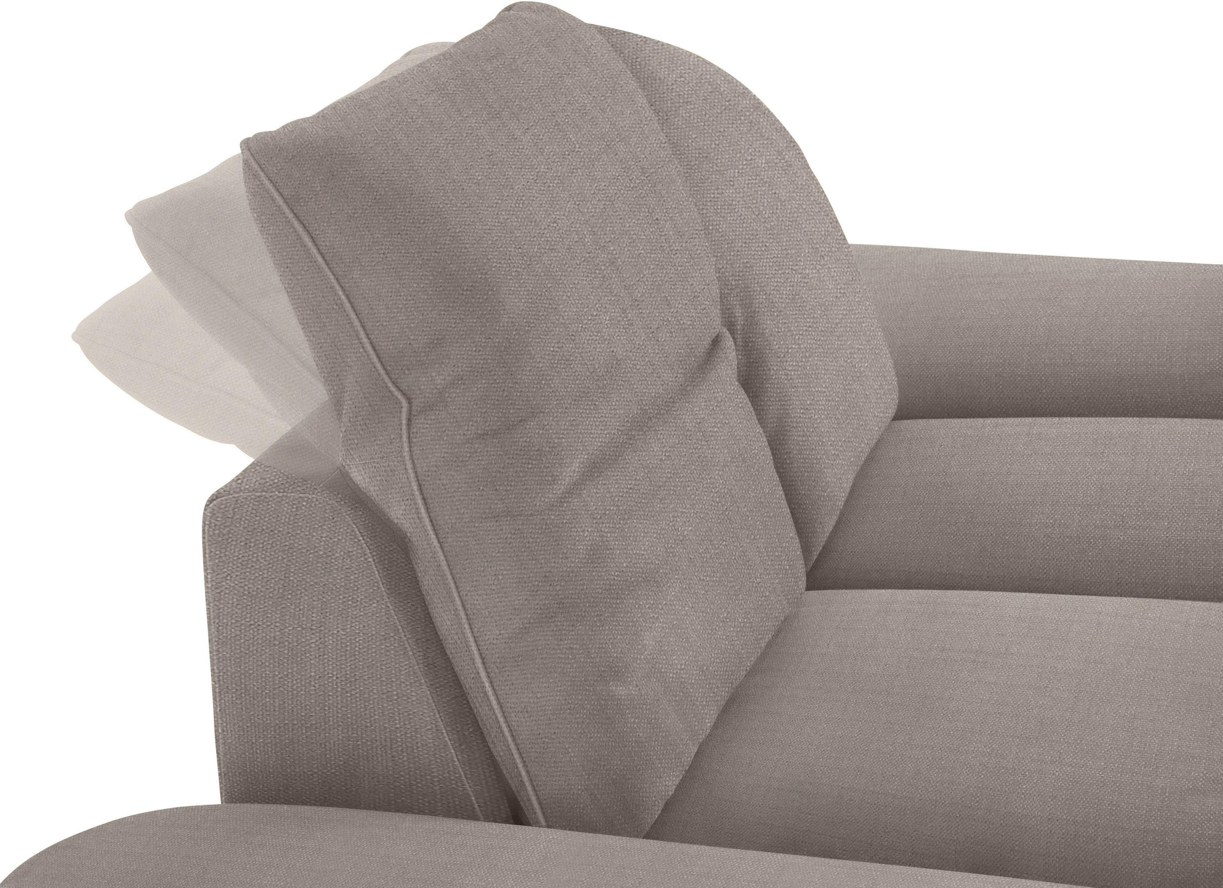 W.SCHILLIG 2-Sitzer »enjoy&MORE« mit Sitztiefenverstellung, Füße Chrom glänzend, Breite 202 cm