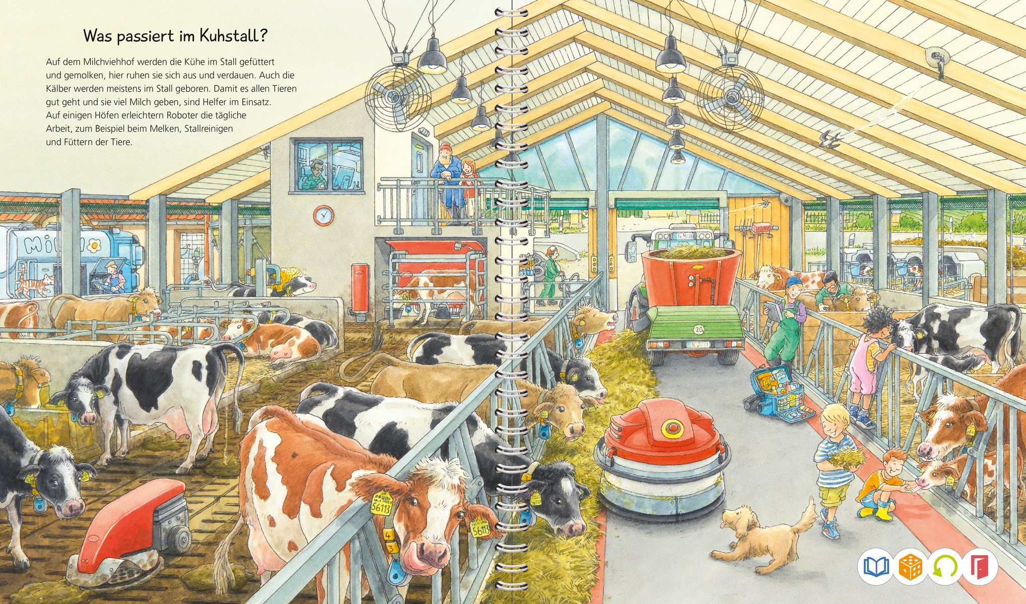 Ravensburger Buch »tiptoi® Wieso? Weshalb? Warum? Auf dem Bauernhof«, Made in Europe