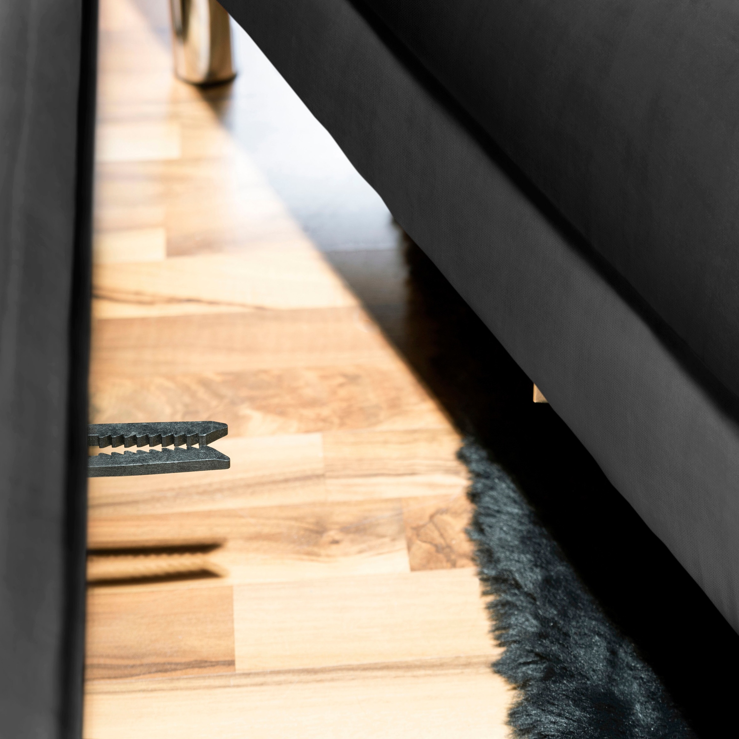 Max Winzer® Schlafsofa »Just Fresh modernes kubisches Sofa, Rückenverstellung für Sitzkomfort«, Recamiere links oder rechts montierbar, elegante Metallfüße