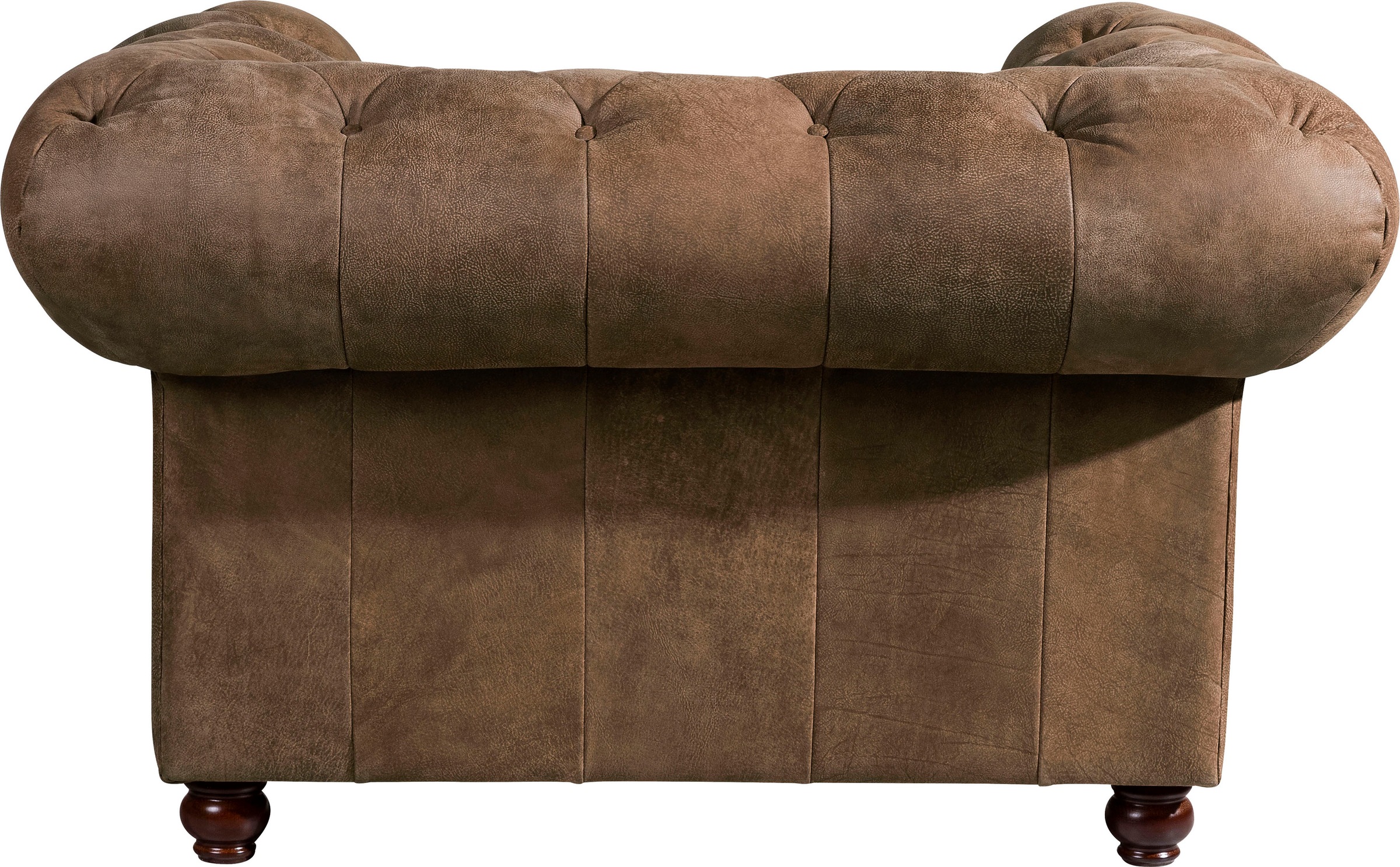 Max Winzer® Chesterfield-Sessel »Old England, Loungesessel, bequem, mit tollen Details«, Ledersessel mit Knopfheftung & Ziernägeln