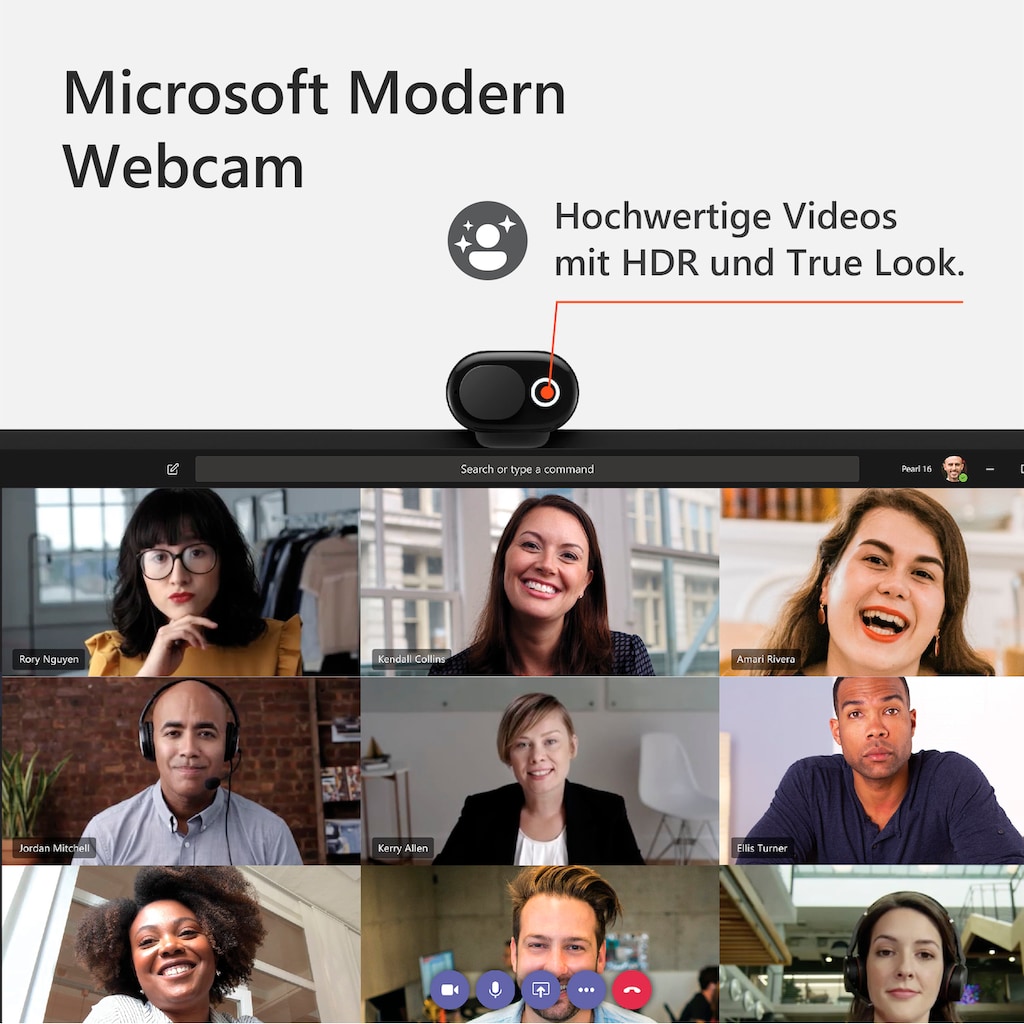 Microsoft Webcam »Modern Webcam«, Full HD