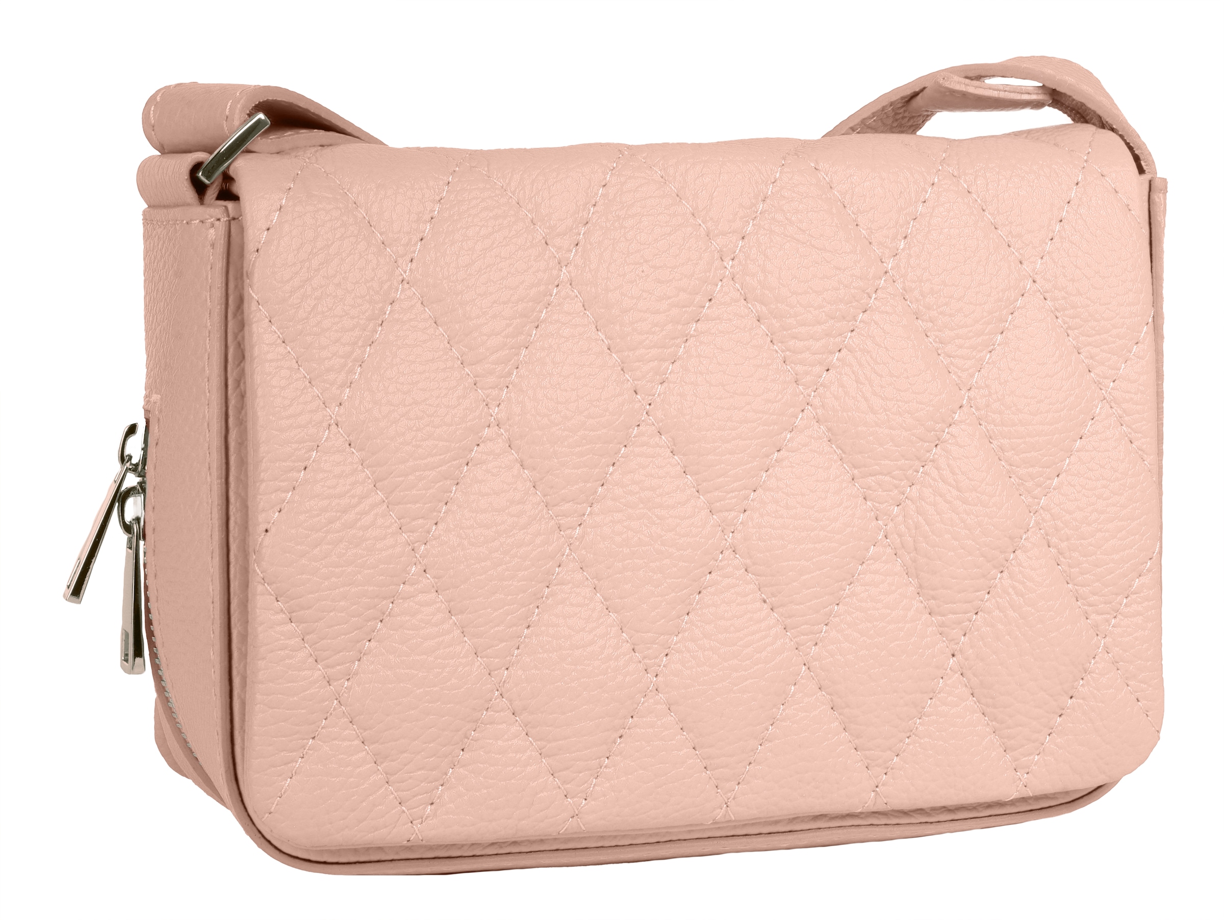 Cluty Henkeltasche, echt Leder, Made in Italy