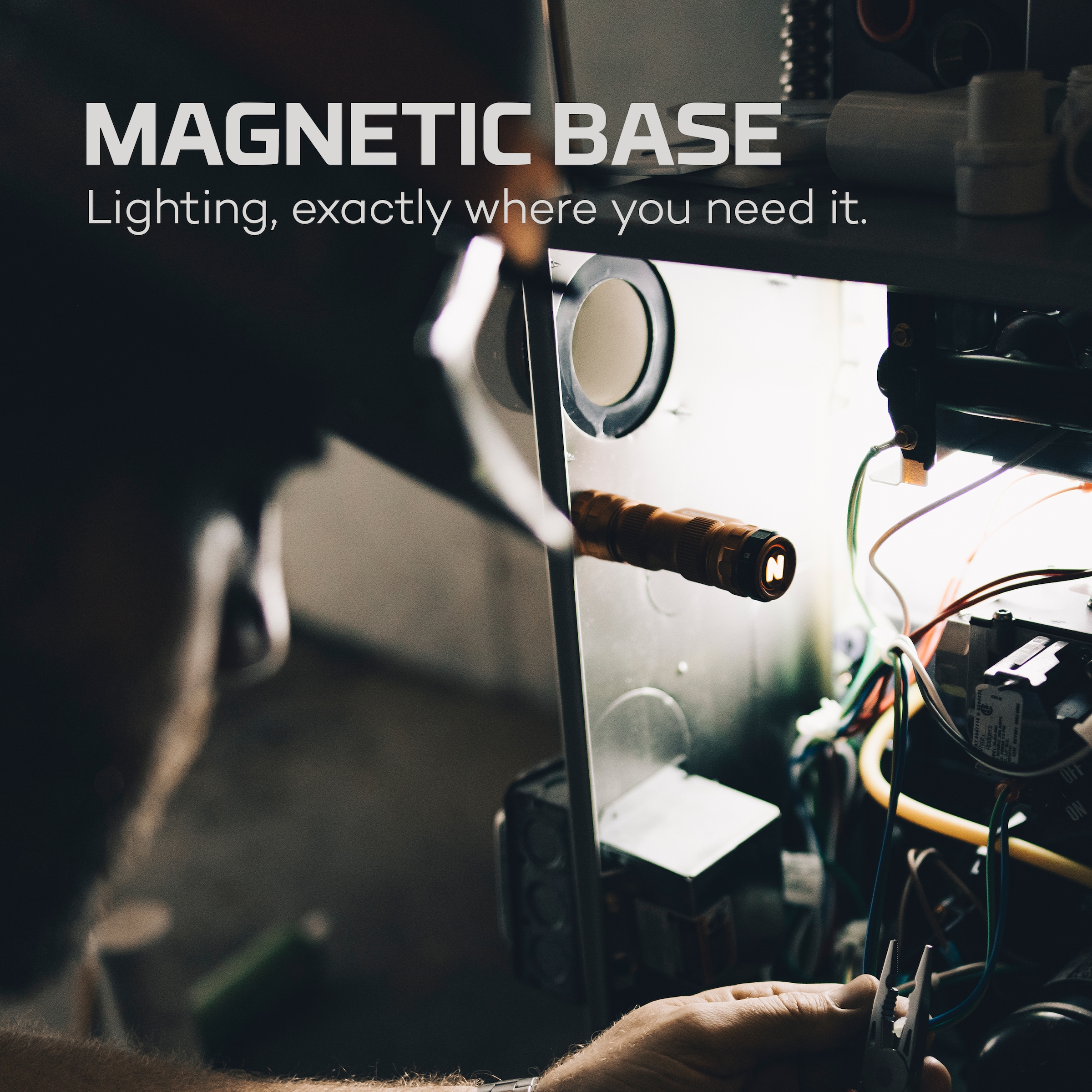 NEBO LED Taschenlampe »Nebo Master Series HL1000« Taschenlampe inkl. Ladekabel, Stirnband, 