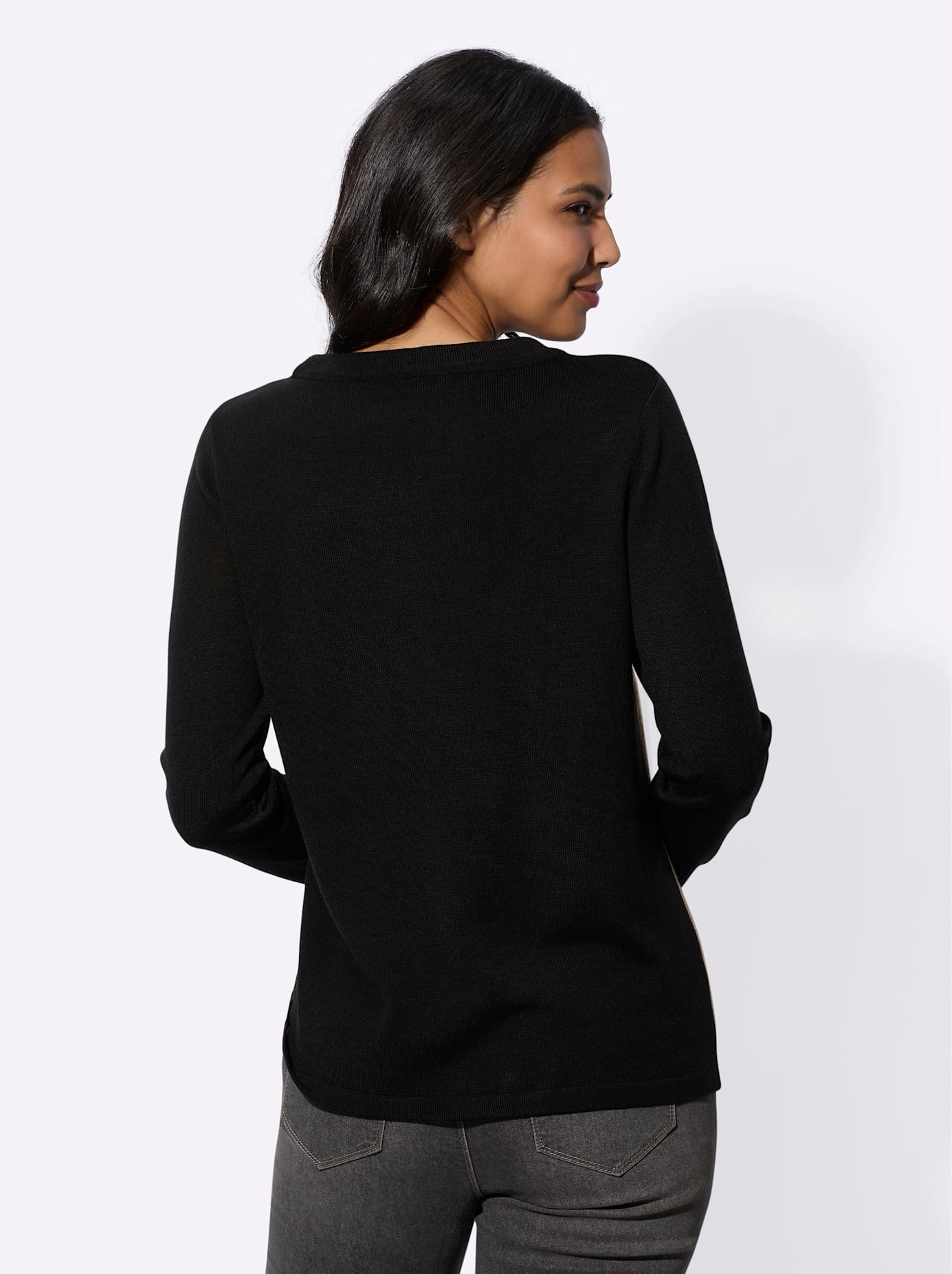 Classic Basics Rundhalspullover »Langarm-Pullover«