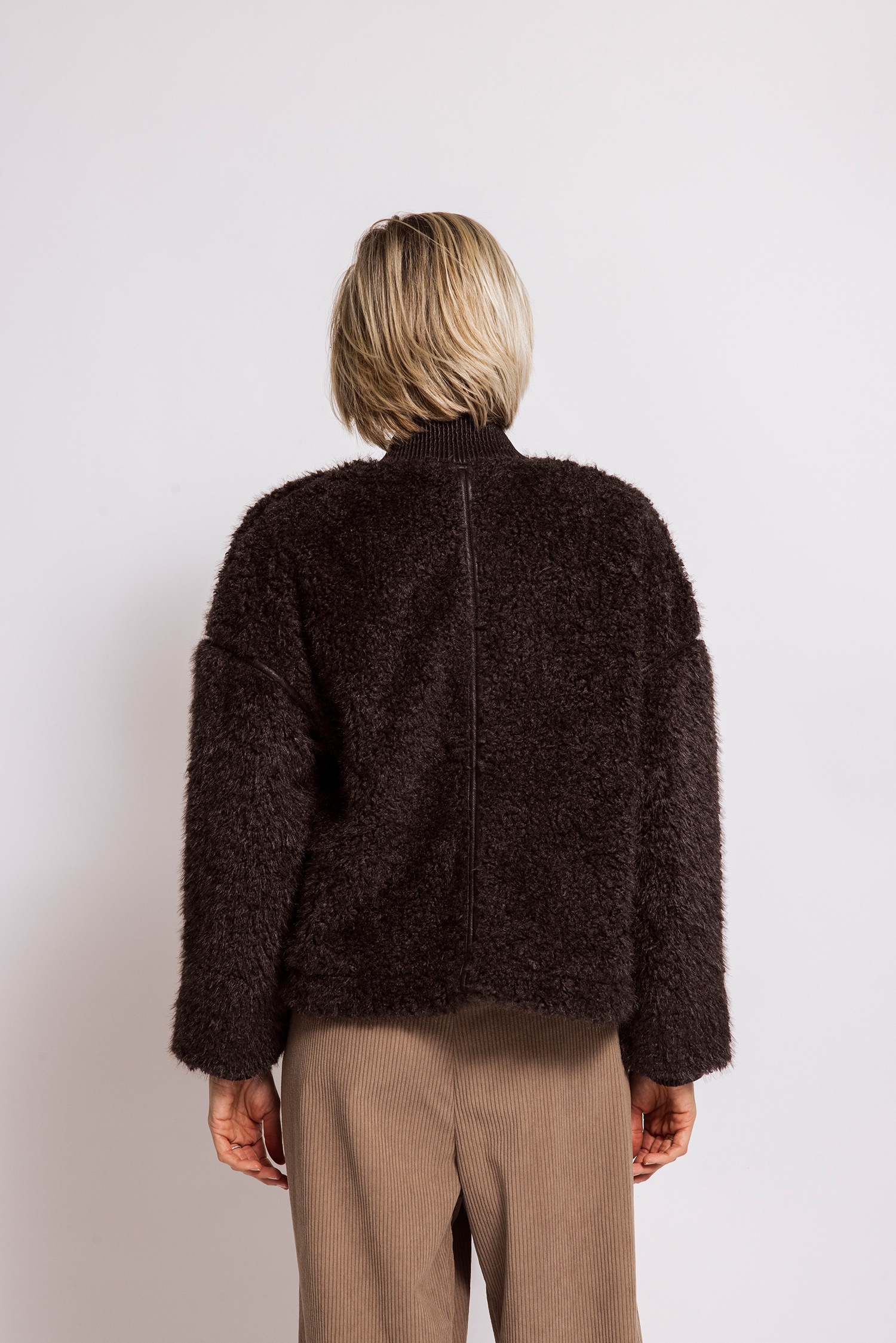 Zhrill Kurzblazer »MERA« Blouson / Felljacke mit Eingrifftaschen