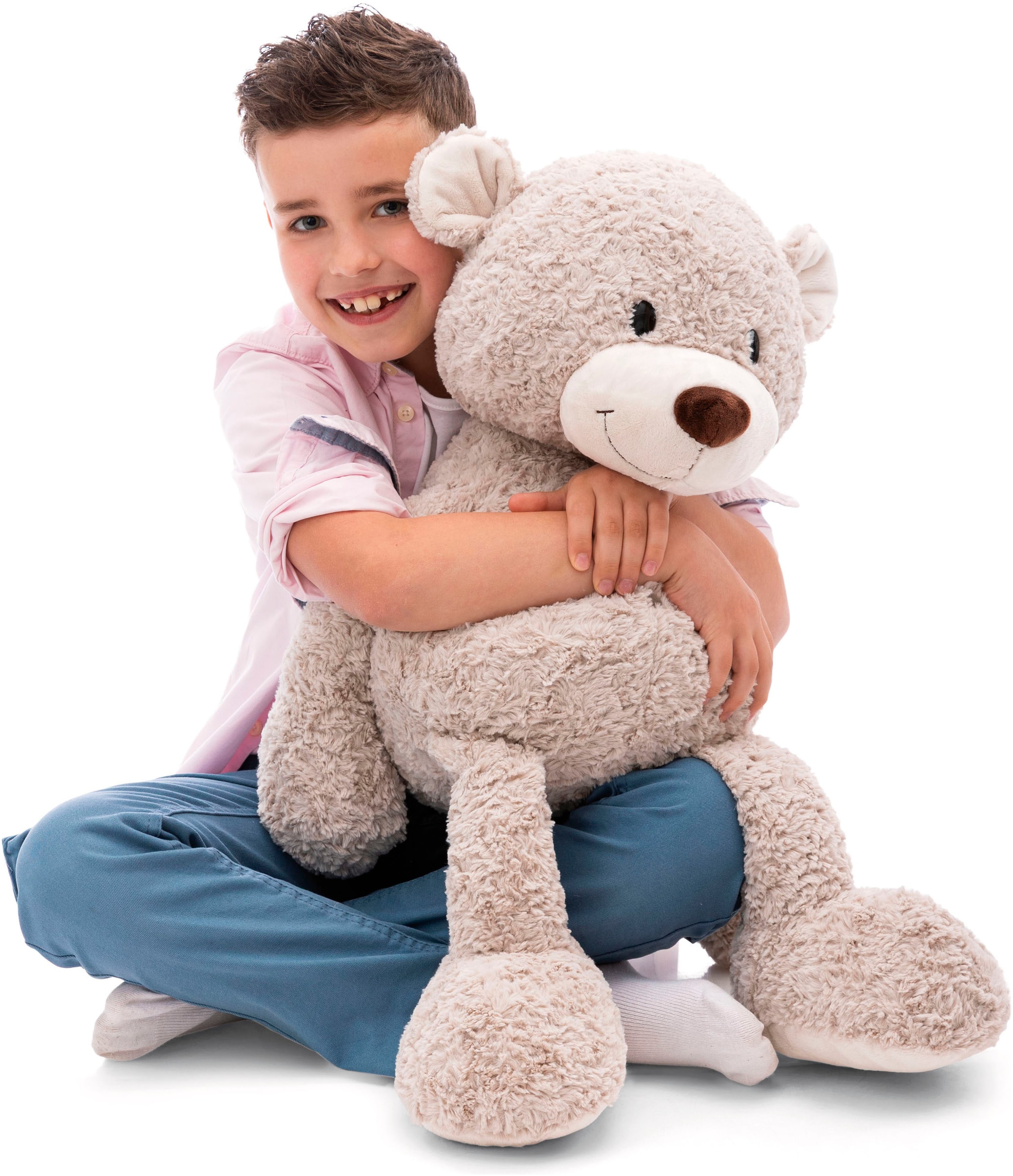 Nici Kuscheltier »Classic Bear, Bär Finni, 70 cm schlenkernd« schlenkernd; enthält recyceltes Material