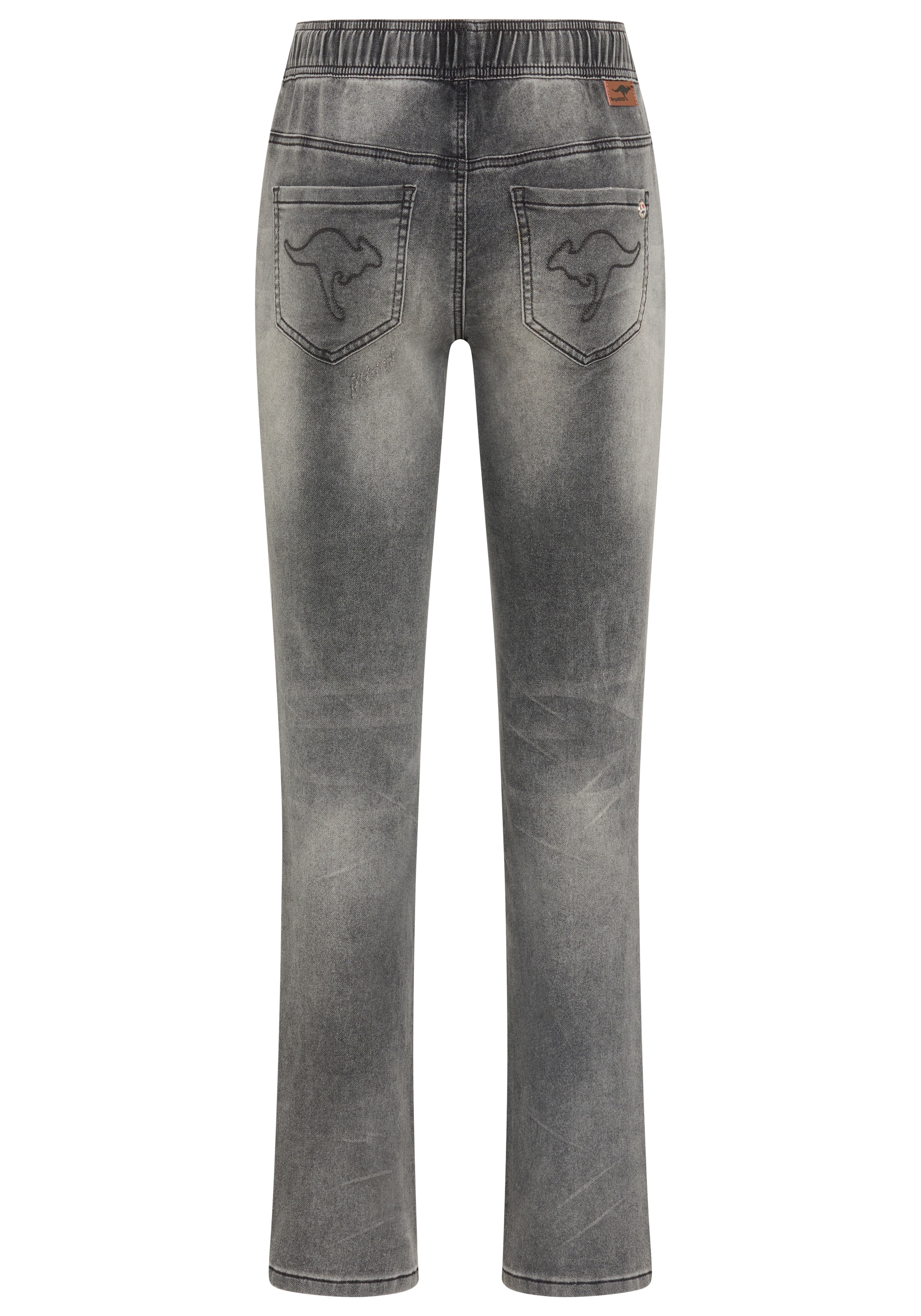 KangaROOS Jogg Pants mit Eingrifftaschen, Gesäßtaschen und Coinpocket, gerader Straight-Fit