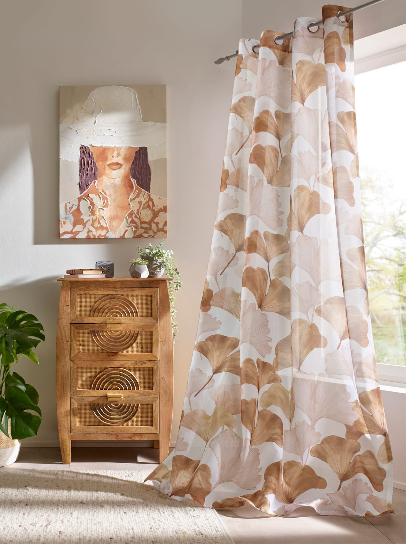 Decoratieve vitrage