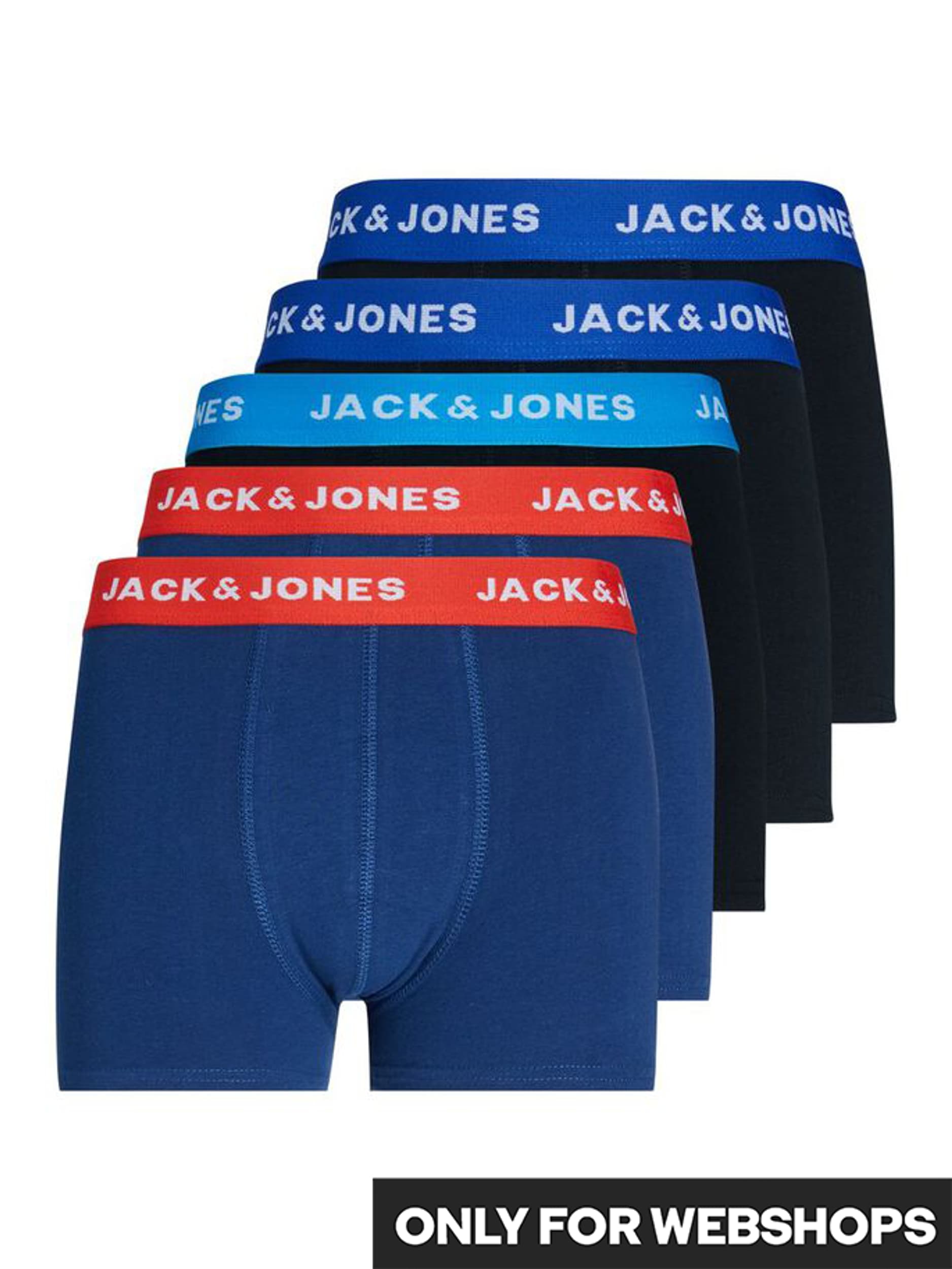 Jack & Jones Junior Boxershorts »JACLEE TRUNKS 5 PACK NOOS JNR«, (Packung, 5 St.)