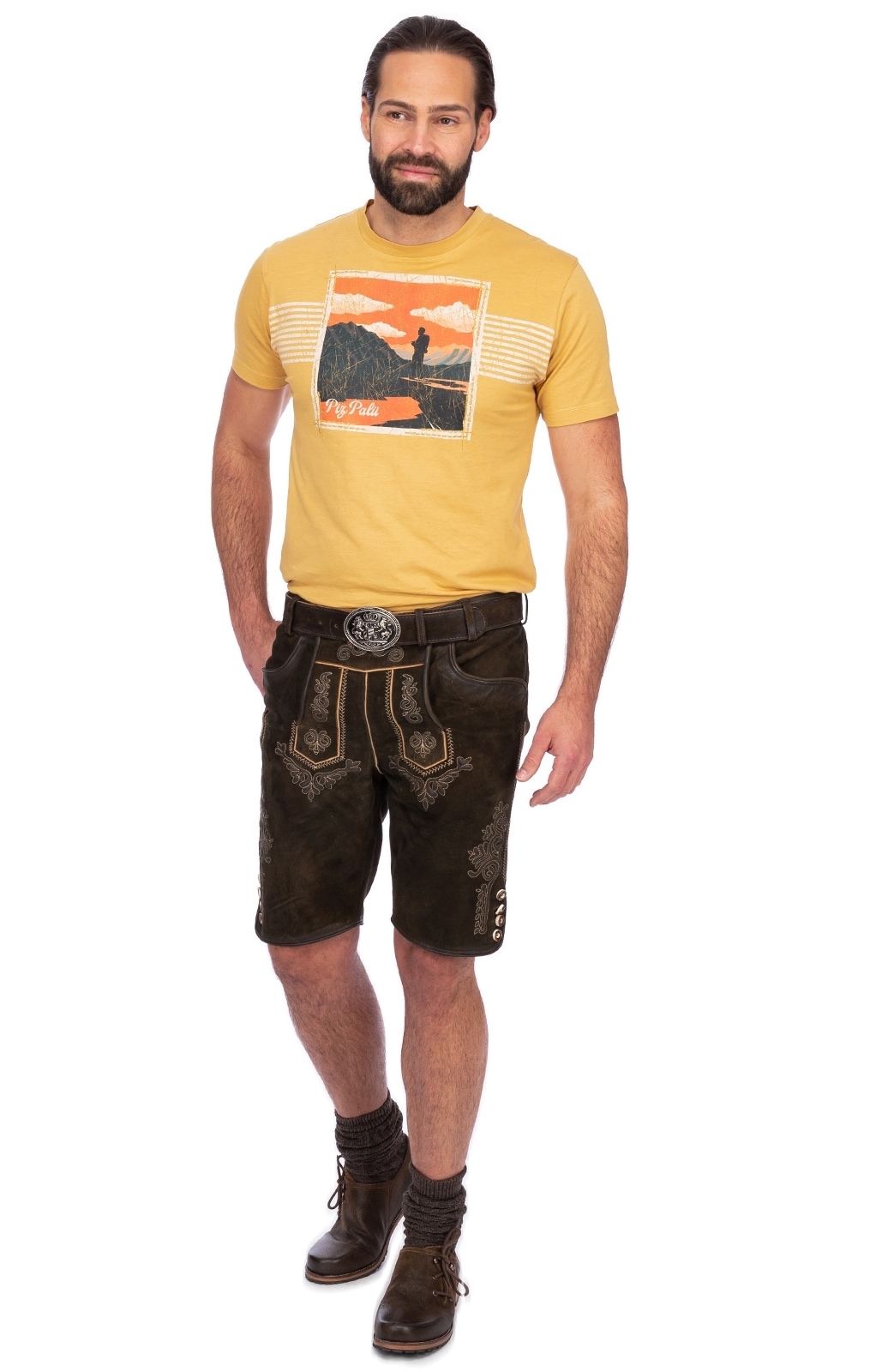 Country Maddox Lederhose »Lederhose RONN«