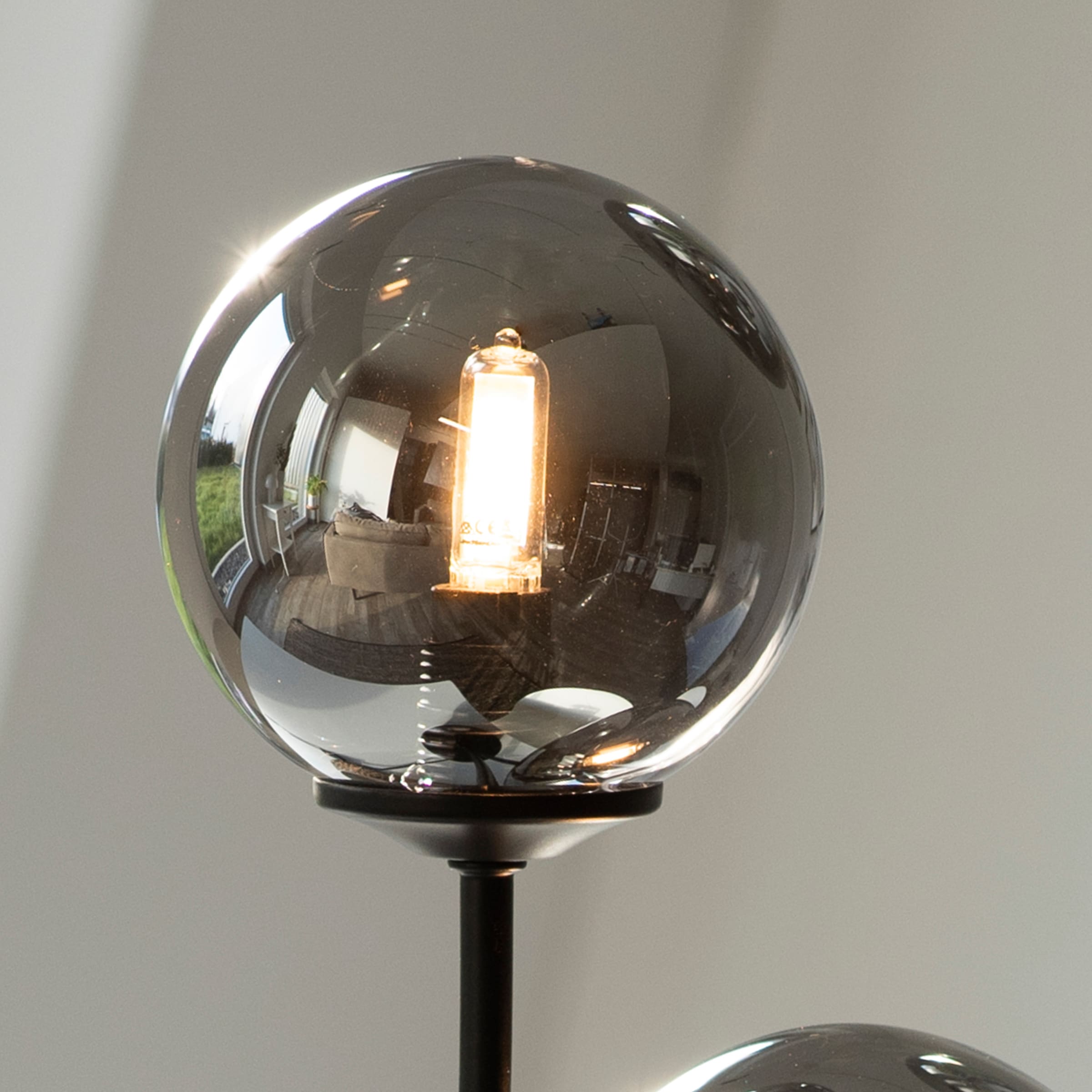 kaufen online »WIDOW«, 1 mit Jahren Schnurschalter Nachttischlampe Schalter, Paul | Garantie XXL Neuhaus LED 3 flammig-flammig,