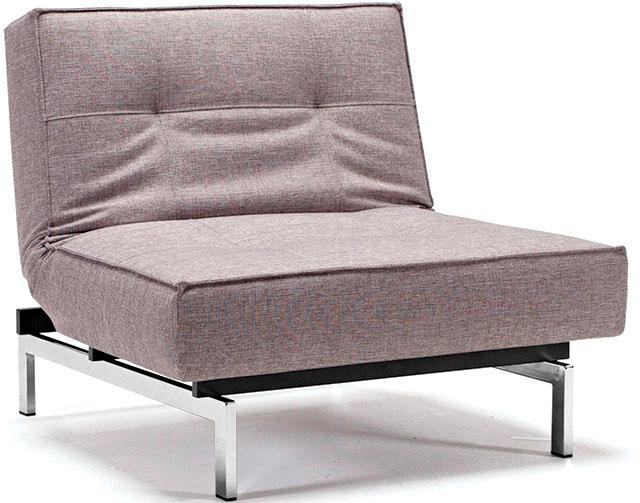 Sessel »Splitback«, mit chromglänzenden Beinen, in skandinavischen Design