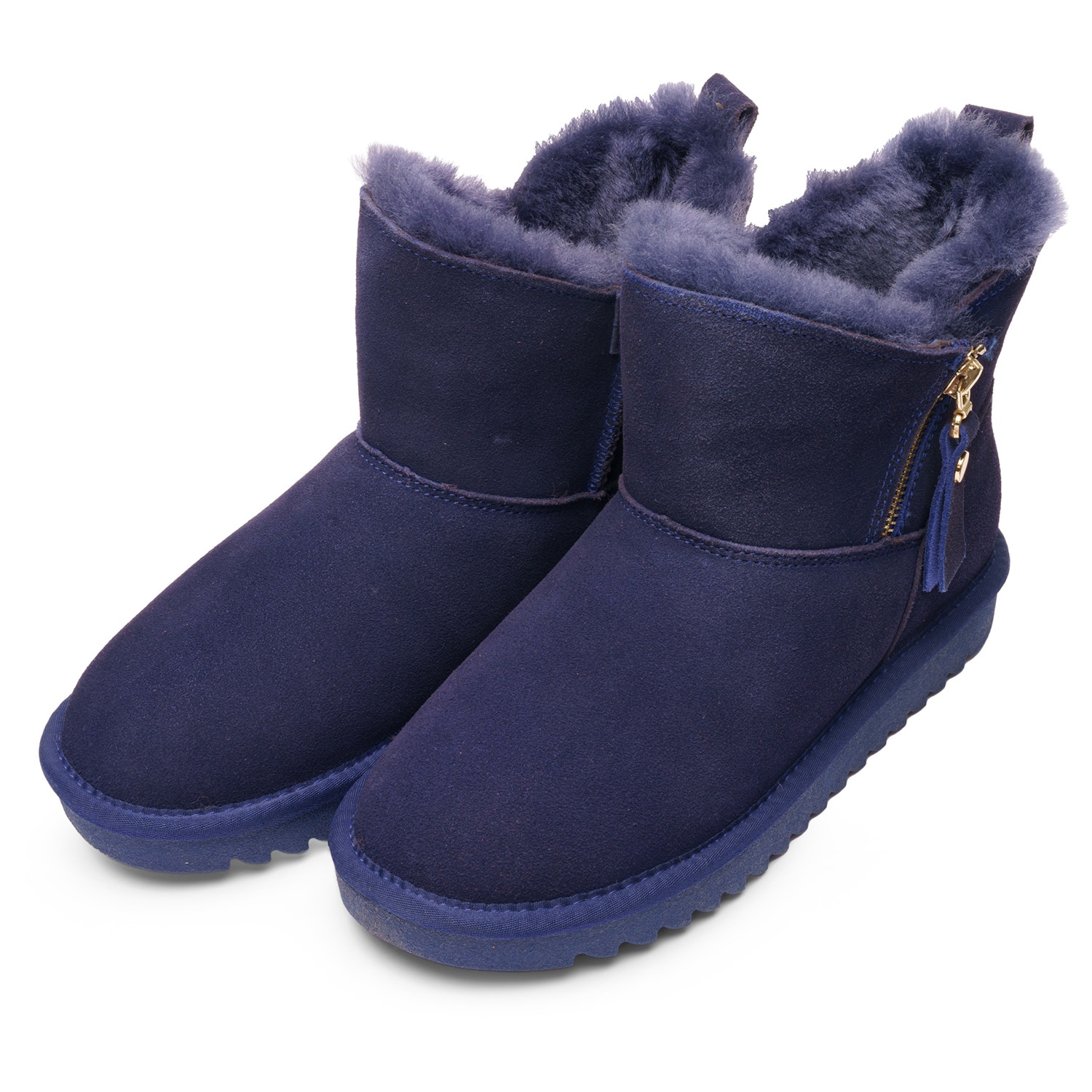 Ara Winterboots »ALASKA Short Zip«  Stiefel aus echtem Lammfell mit Reißverschluss, G-Weite (weit)
