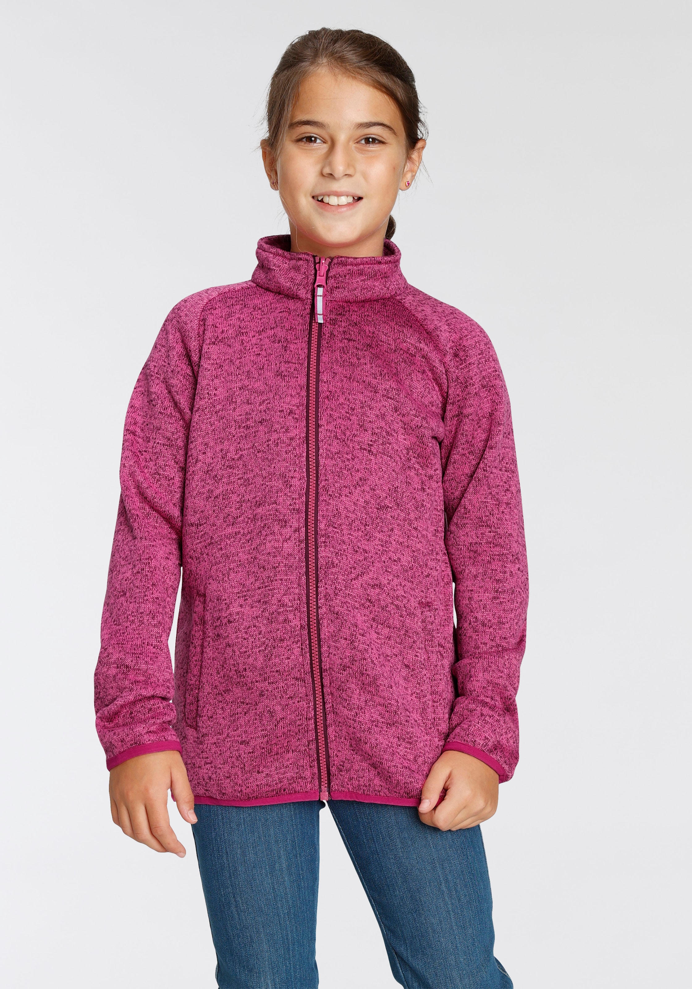 St.), Scout Strickfleecejacke mit Kapuze, 3-in-1-Funktionsjacke bei Funktionsjacke »ALL ♕ (2 WEATHER«, mit