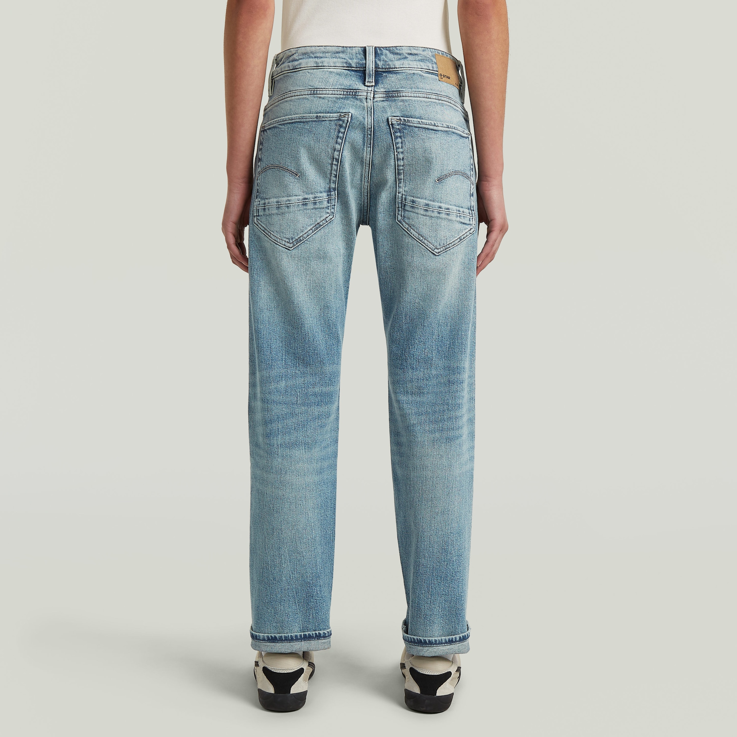 G-STAR Relax-fit-Jeans »Loux Boyfriend Wmn« mit umgeschlagenem Saum, niedrige Bundhöhe