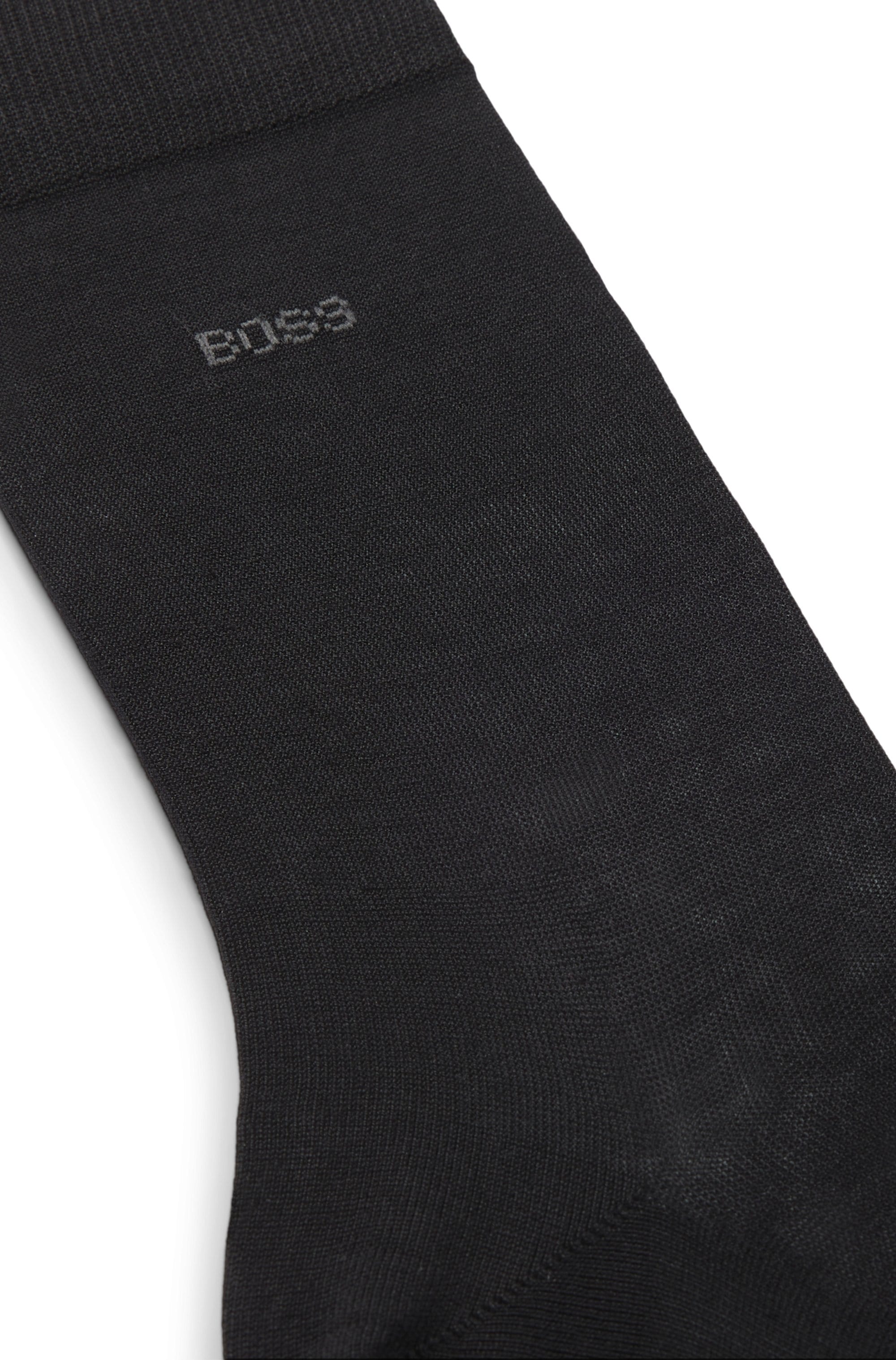 BOSS Businesssocken »George RS Uni MC«, (Packung), mit dezentem, eingestricktem BOSS Logo-Schriftzug