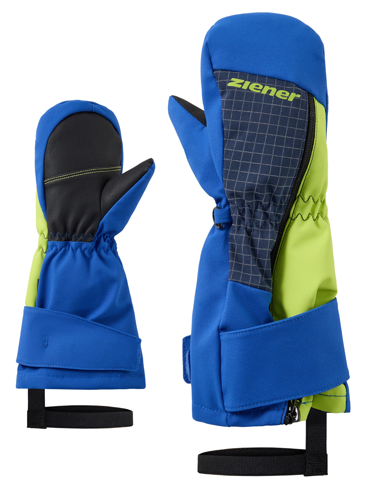 Ziener Fäustlinge »LIEKEO-Z AQUASHIELD® KINDER« warm,wasser- und windddicht, atmungsaktiv, extra langer Reißverschluss