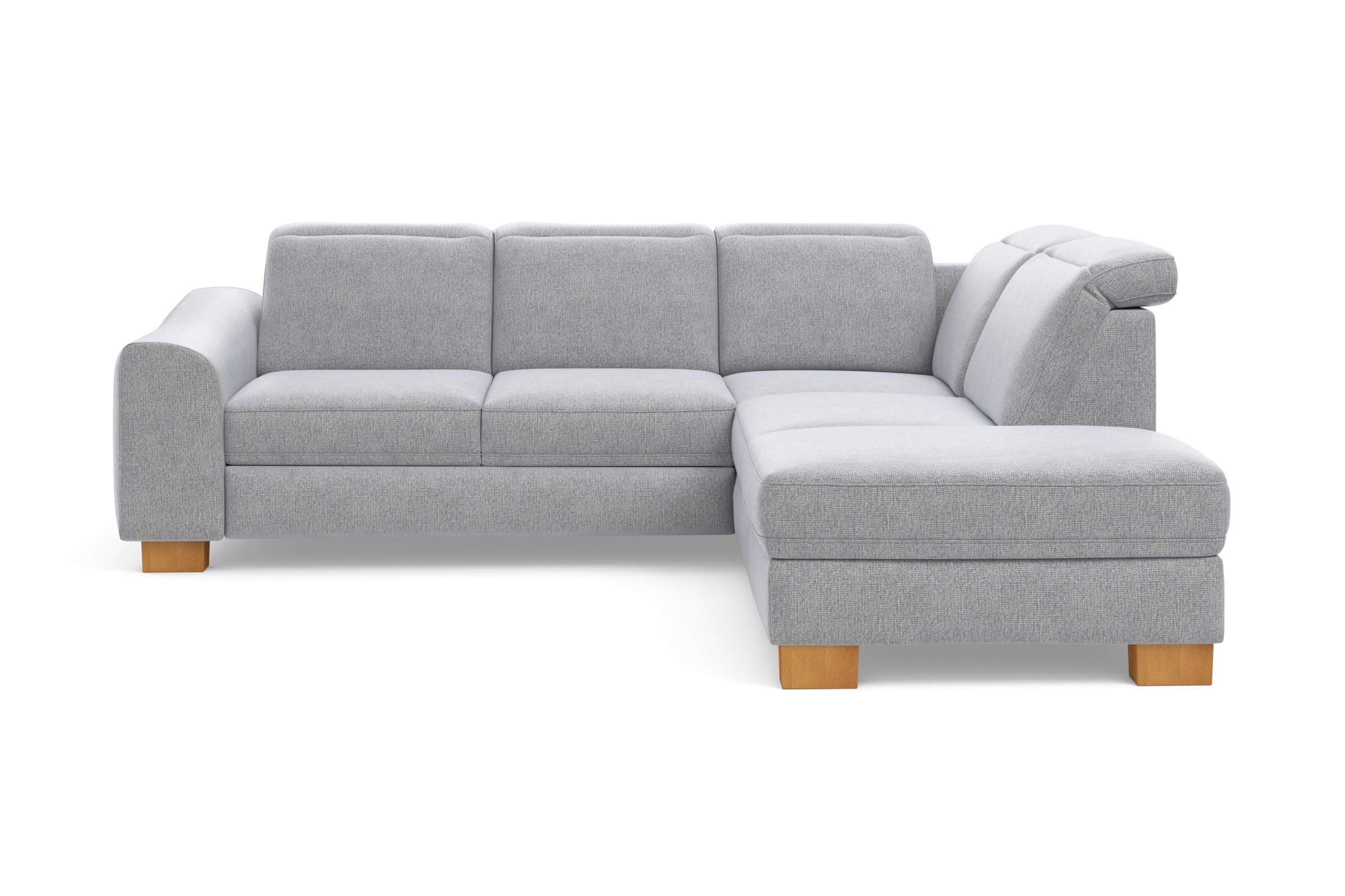 Home affaire Ecksofa »Dundee L-Form«, wahlweise mit Kopfteilverstellung und zusätzlich mit Bettfunktion