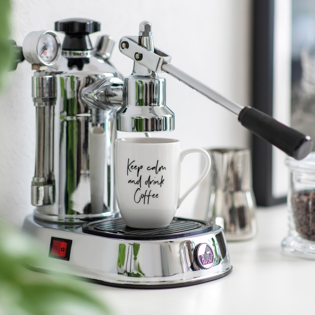 Villeroy & Boch Becher »Becher 'Keep calm and drink Coffee' Statement 290 ml 6er Set weiß«