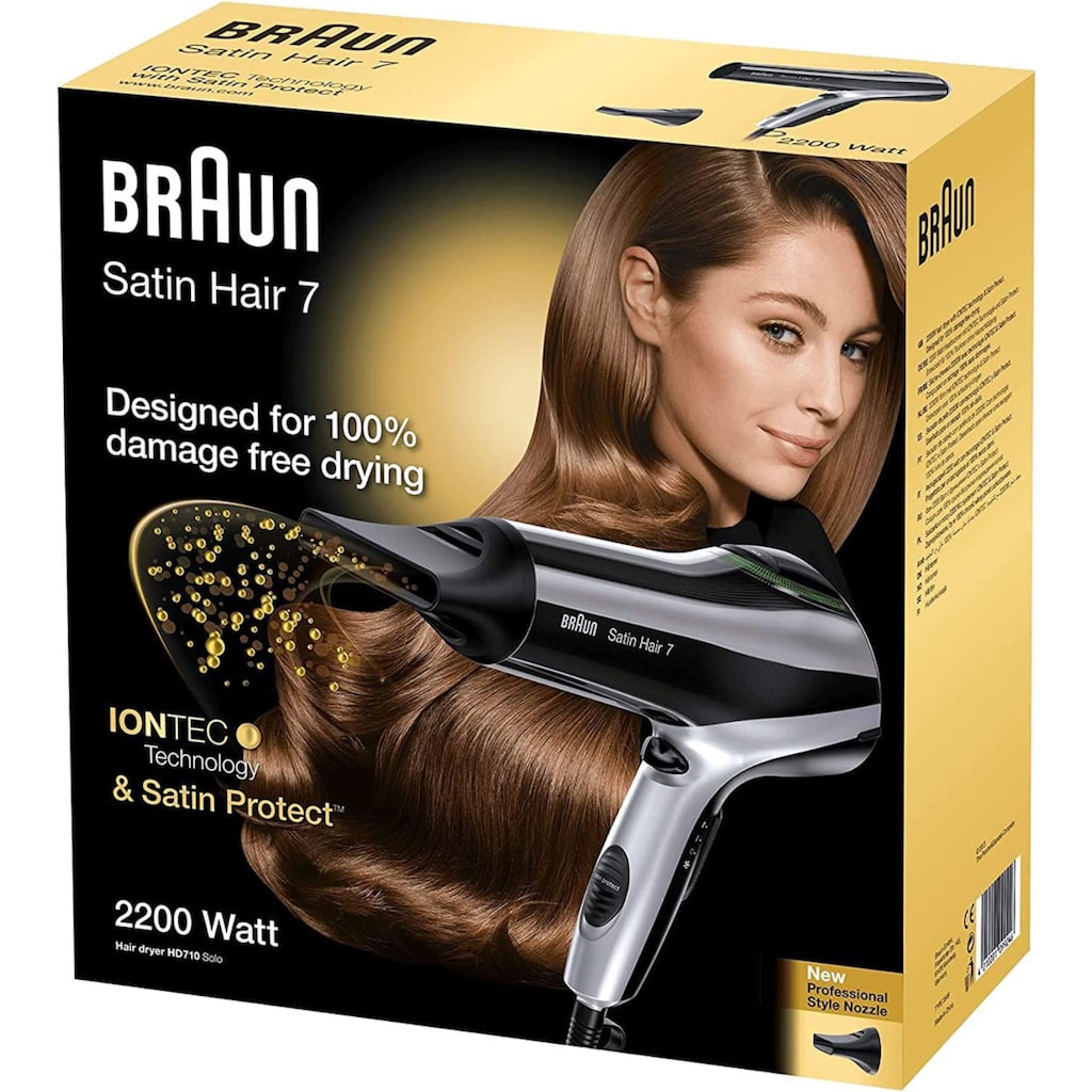 Braun Ionic-Haartrockner »Braun Satin Hair 7 Iontec«, 2200 W