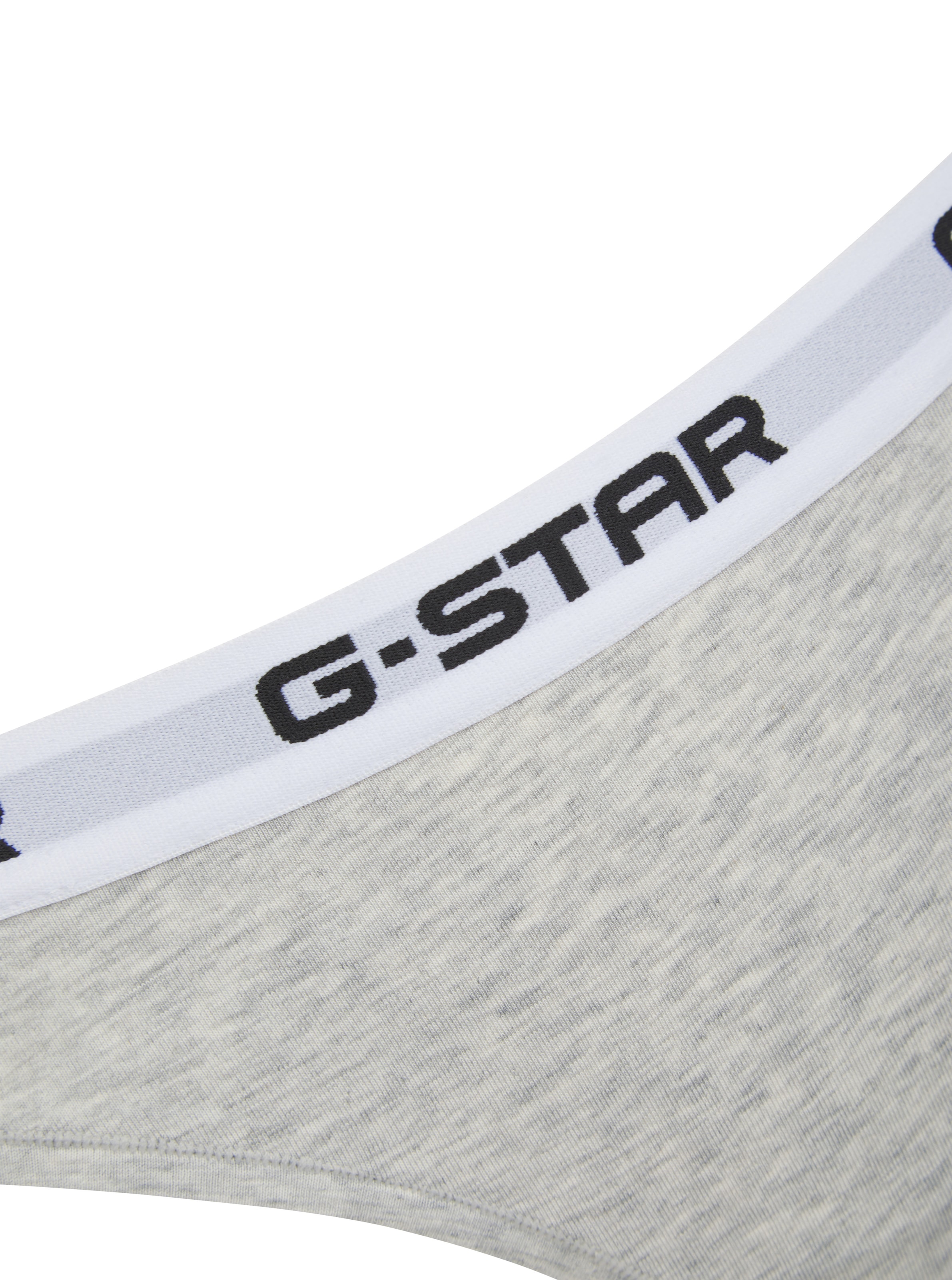 G-STAR Tanga »OBSIDIAN, 2 PACK THONGS«, 2 Stk. mit Logobund
