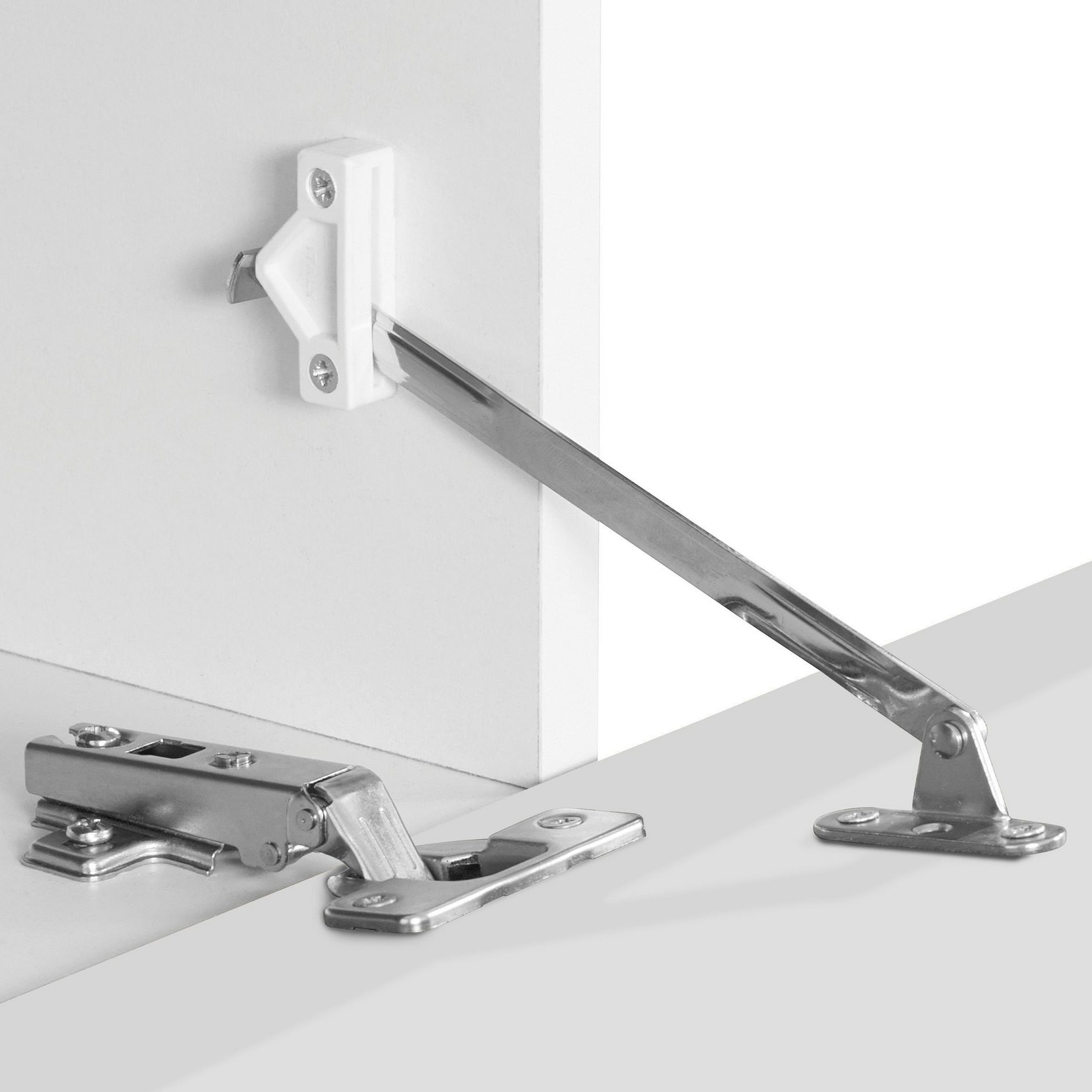 INOSIGN Wohnwand »Coro, Anbauwand, Medienwand« Set, 2 Stk. tlg. Lowboard 4 Fächern Breite 200 cm und Vitrine 3 Türen Breite 80 cm