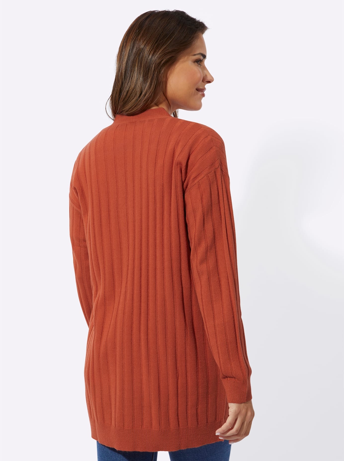 Classic Basics Longstrickjacke