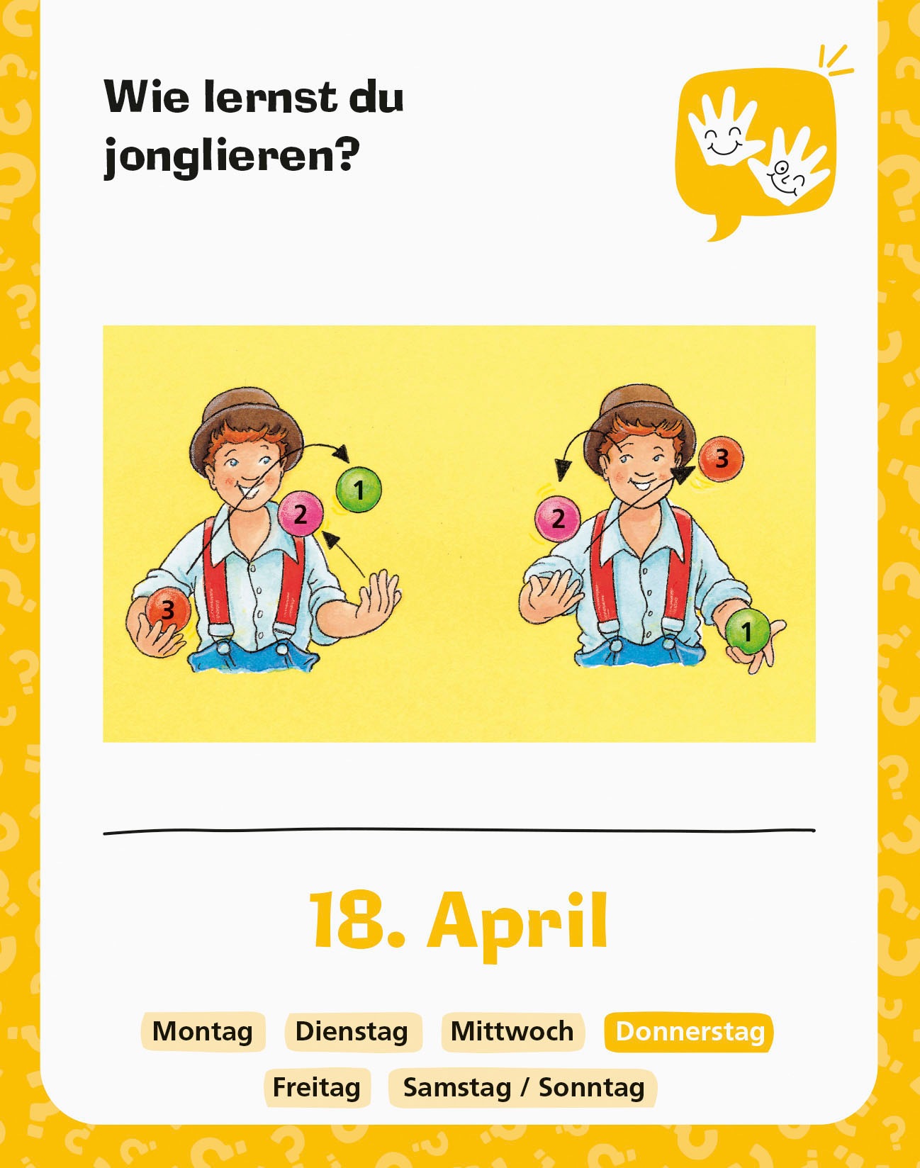 Ravensburger Abreißkalender »Wieso? Weshalb? Warum?, Mein Kalender 2024«, Made in Europe