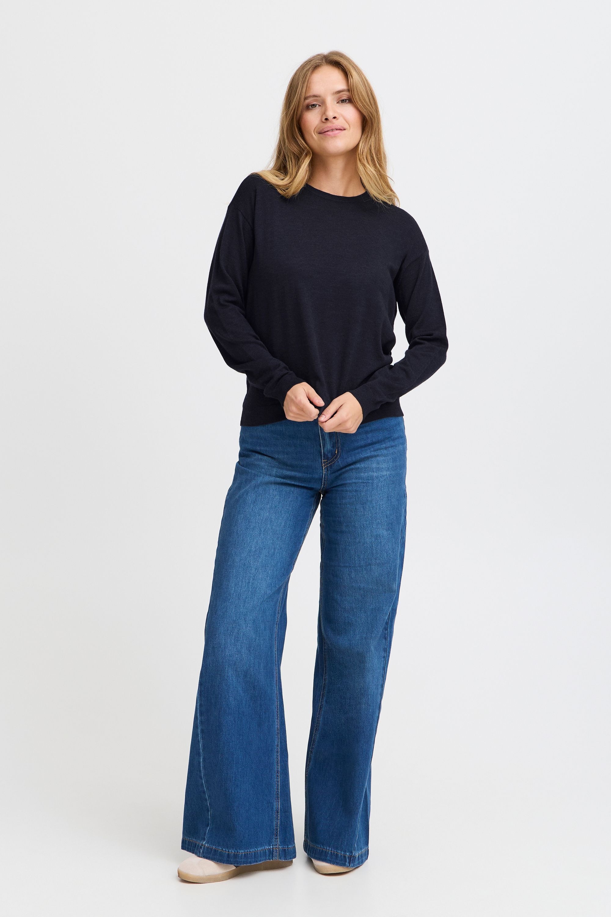 Pulz Jeans Strickfleece-Pullover »Strickpullover PZSADIE LS Oversized Pullover«