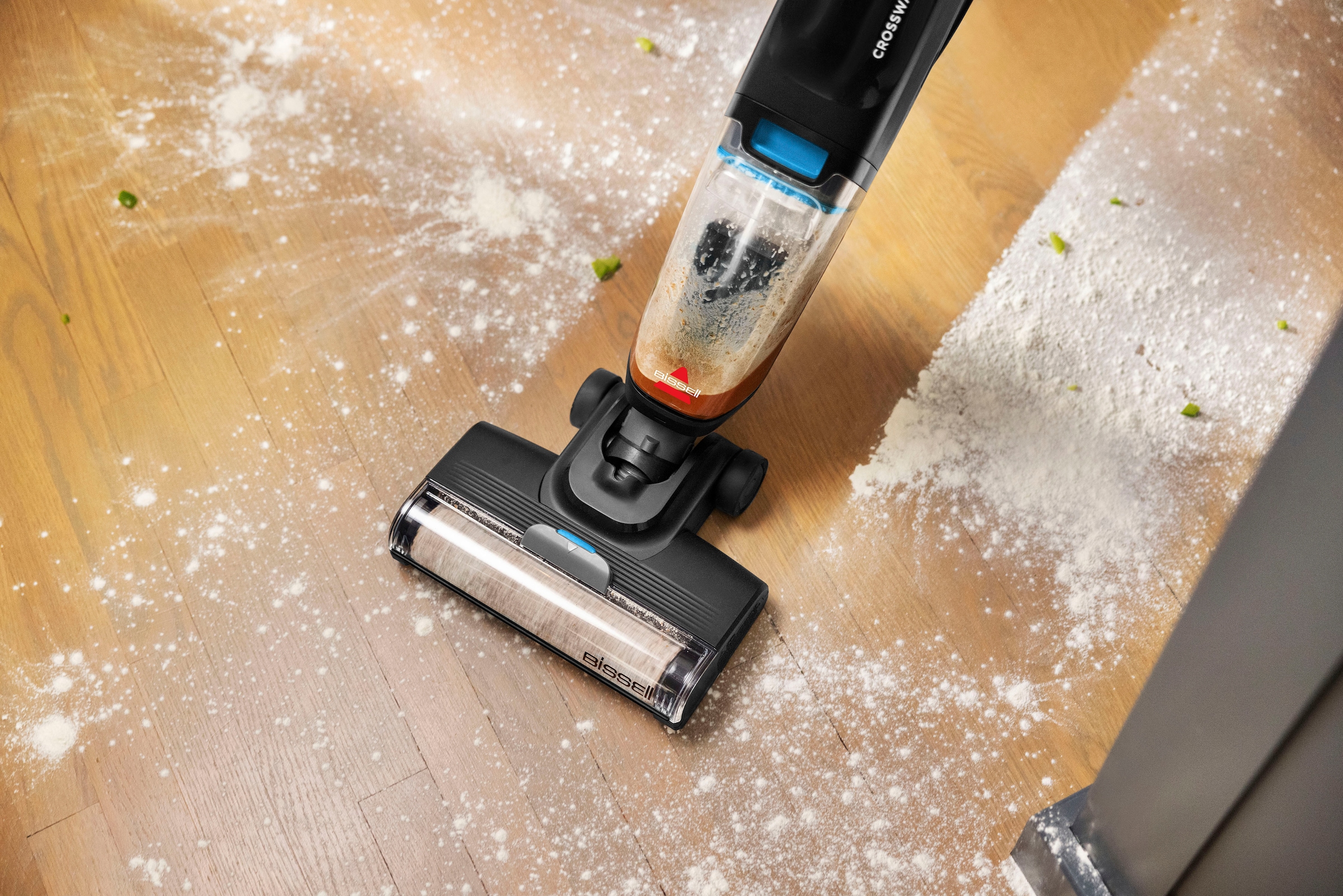 Bissell Nass-Trocken-Sauger »3847N, CrossWave® HF2 Select, leicht, einfach steuerbar«, für Hartböden, Dual-Tank, saugt & wischt gleichzeitig, Selbstreinigung