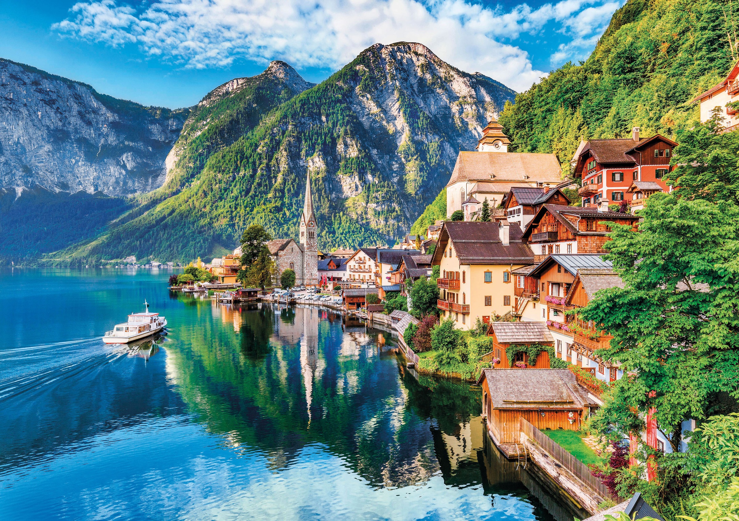 Clementoni® Puzzle »High Quality Collection, Hallstatt«, Made in Europe