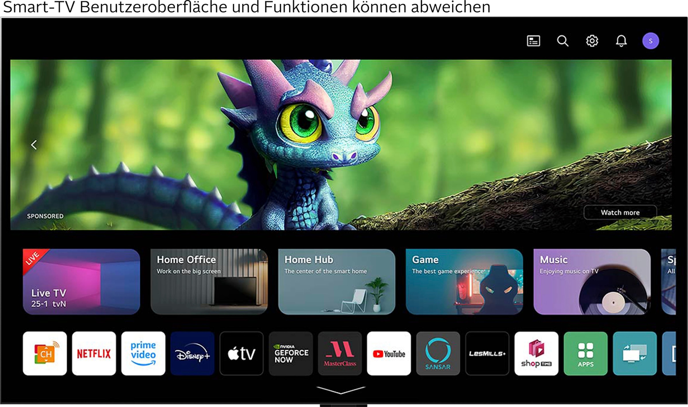 LG OLED-Fernseher »OLED83G39LA«, 4K Ultra HD, Smart-TV, OLED evo, α9 Gen6 4K AI-Prozessor, Brightness Booster Max