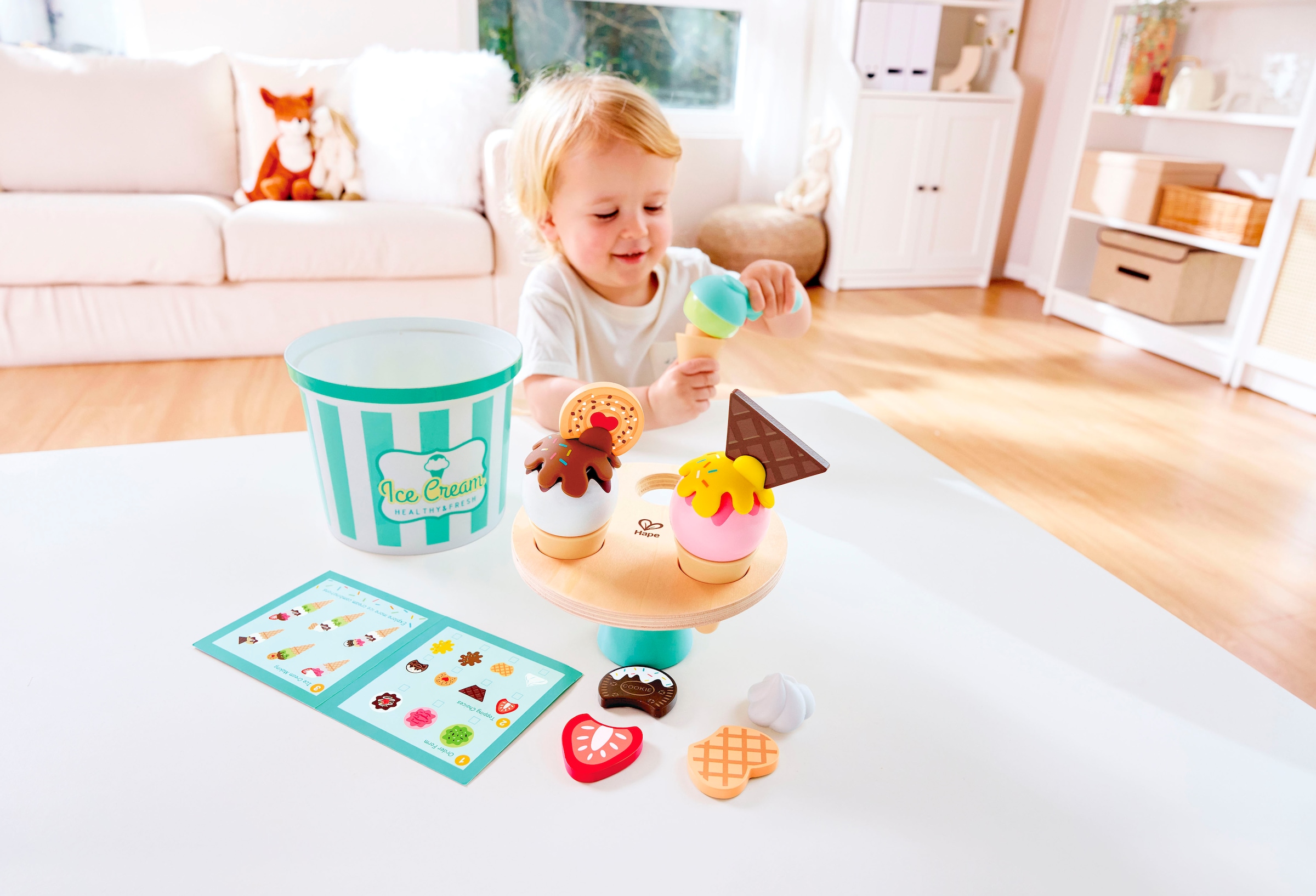 Hape Kaufladensortiment »Eiscreme-Set«