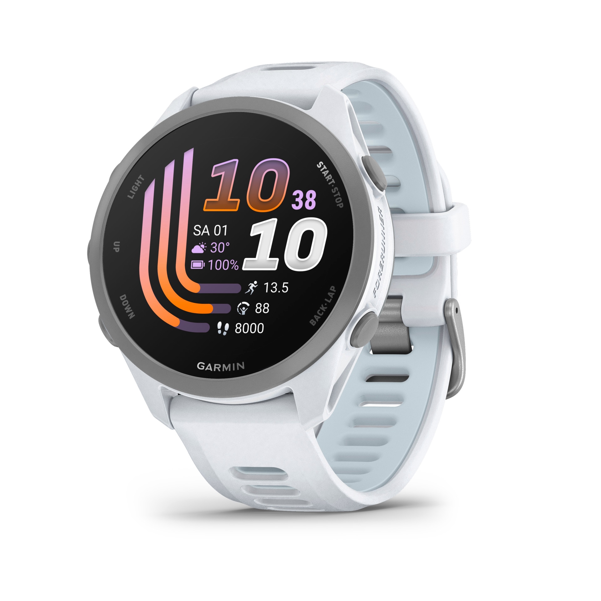 Garmin Smartwatch »Forerunner 170 mit Silikonarmband 20 mm«(/ 1,2 ″)