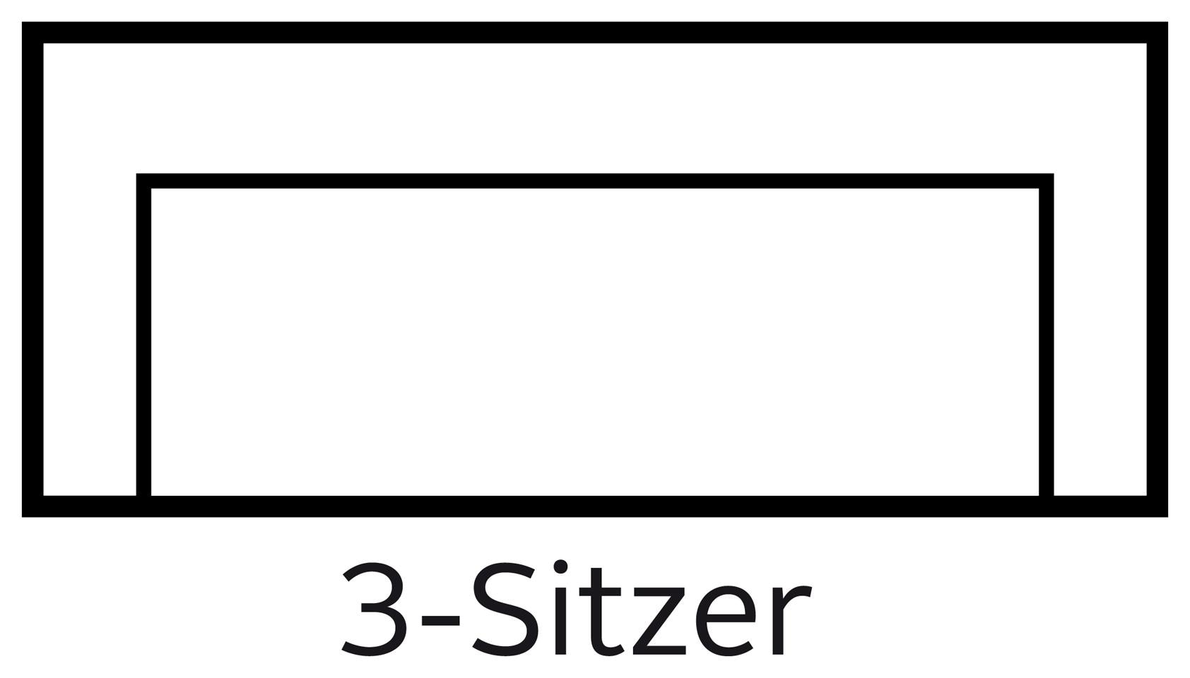 Home affaire Chesterfield-Sofa »Chesterfield Home 3-Sitzer B/T/H: 192/87/75 cn«, mit edler Knopfheftung und typischen Armlehnen