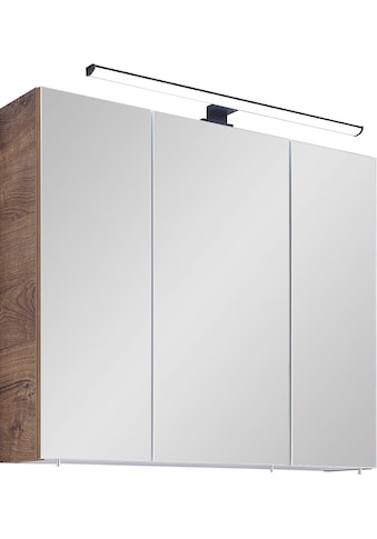 Spiegelschrank »Quickset 374 Badschrank, 3 Spiegeltüren, 6 Einlegeböden, 75 cm breit«,...