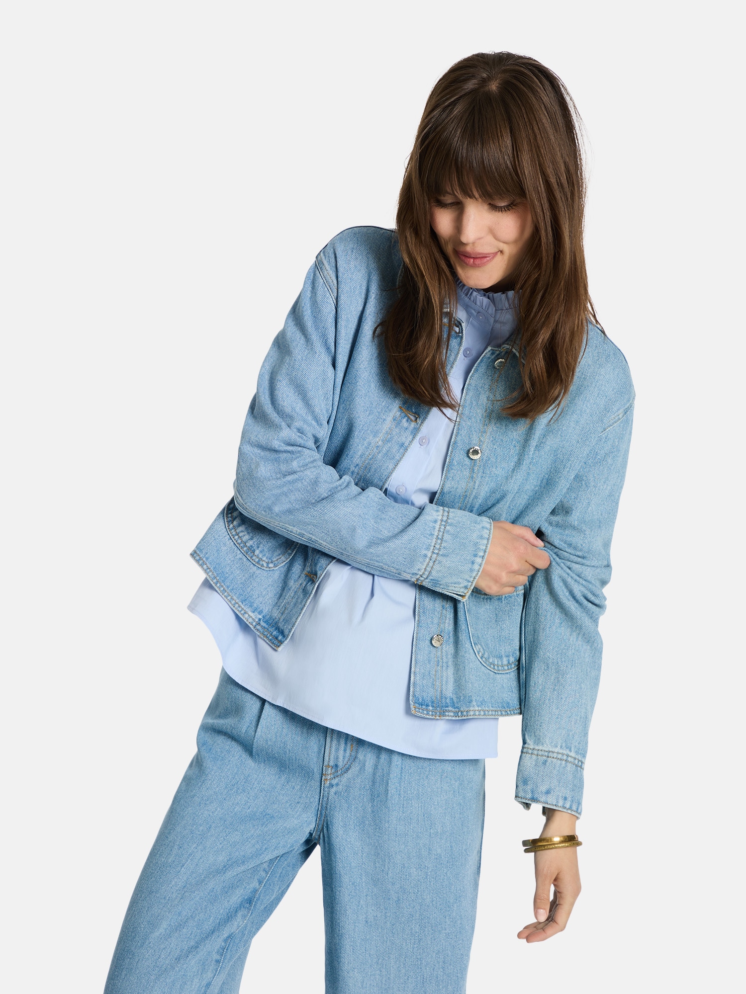 Lieblingsstück Jeansjacke »Nixon« aus softem Material