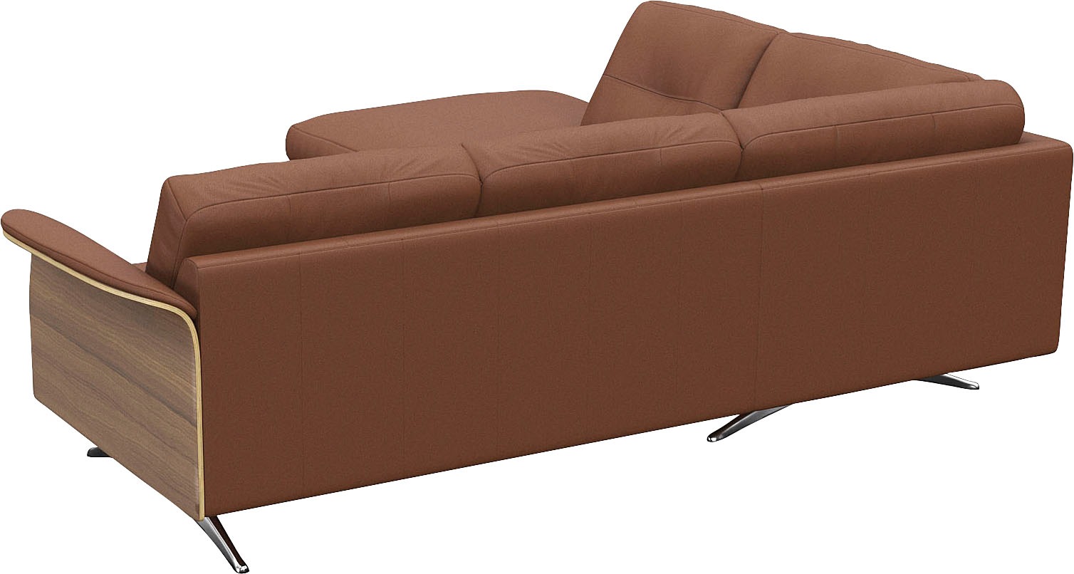 FLEXLUX Ecksofa »Glow, super bequem durch hochwertigem Sitzaufbau mit Federkern, L-Form«, Modernes skandinavisches Design