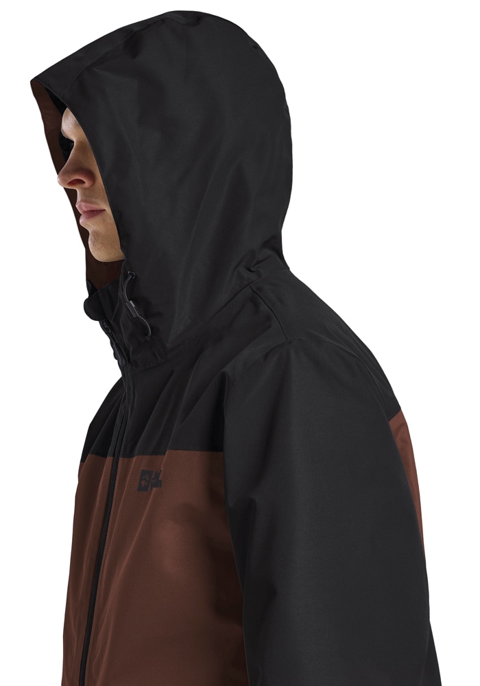 Jack Wolfskin 3-in-1-Funktionsjacke »TAUBENBERG 3IN1 JKT M«, mit Kapuze, 3in1, wasserdicht, Übergangsjacke