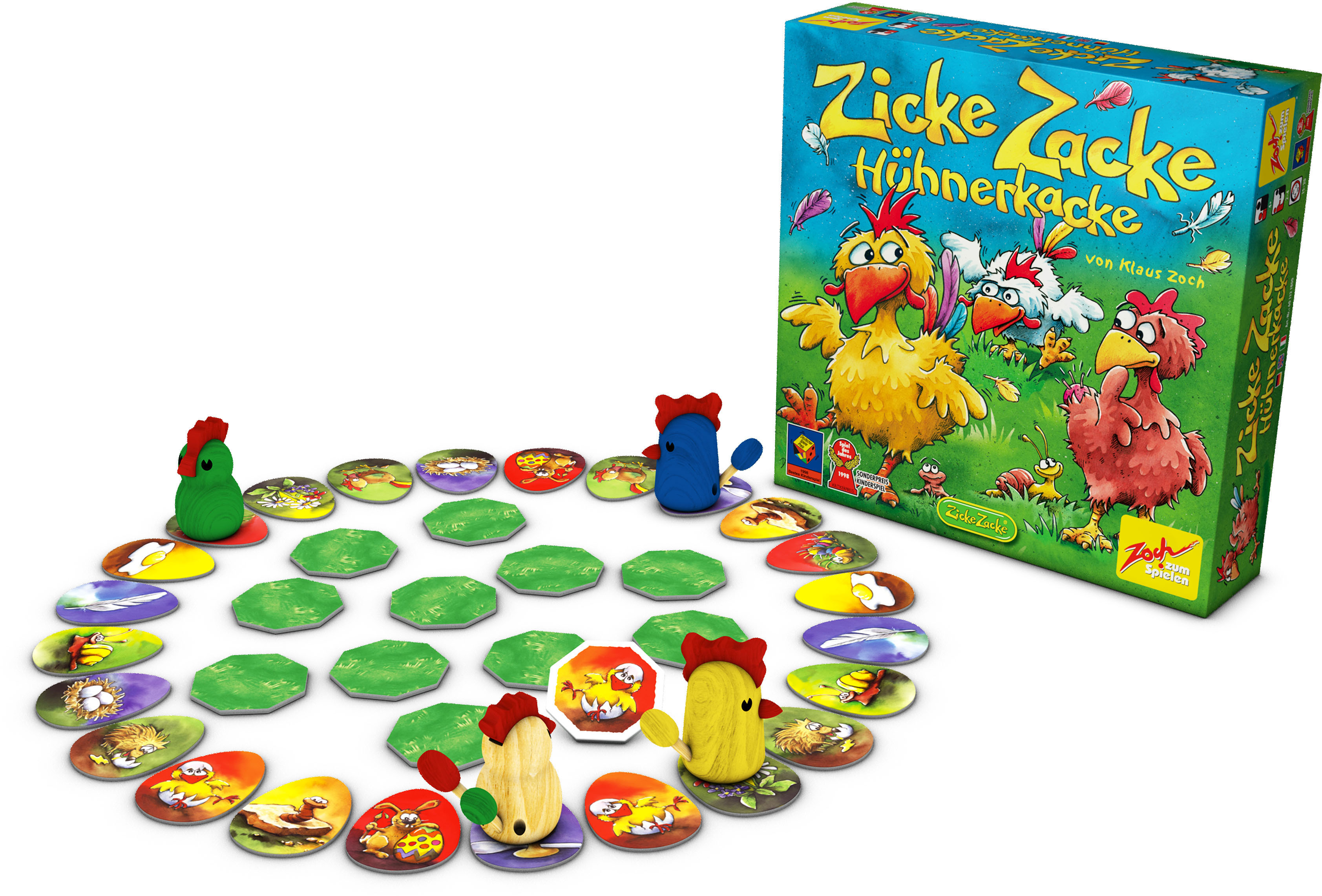 Spiel »Zicke Zacke Hühnerkacke«, Made in Germany
