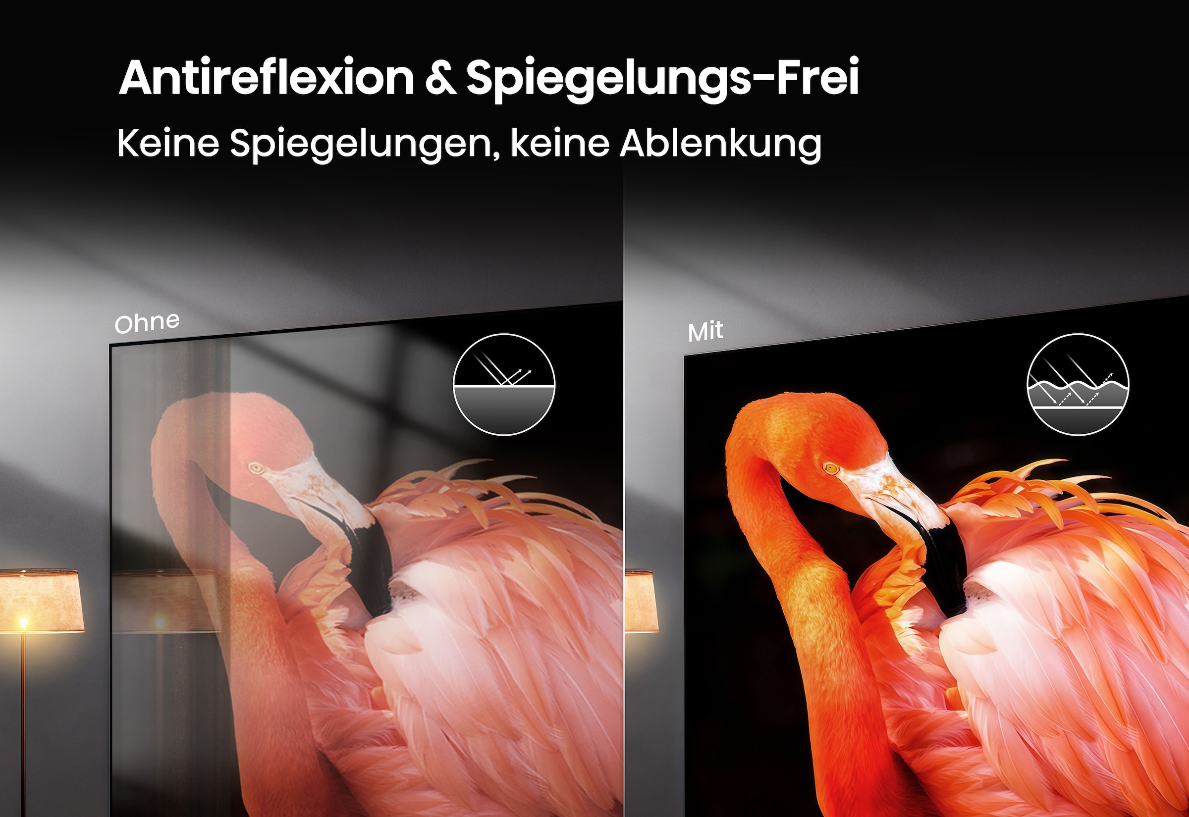 Hisense Mini-LED-Fernseher »65UR8DS« 164 cm/65 ″ Smart-TV