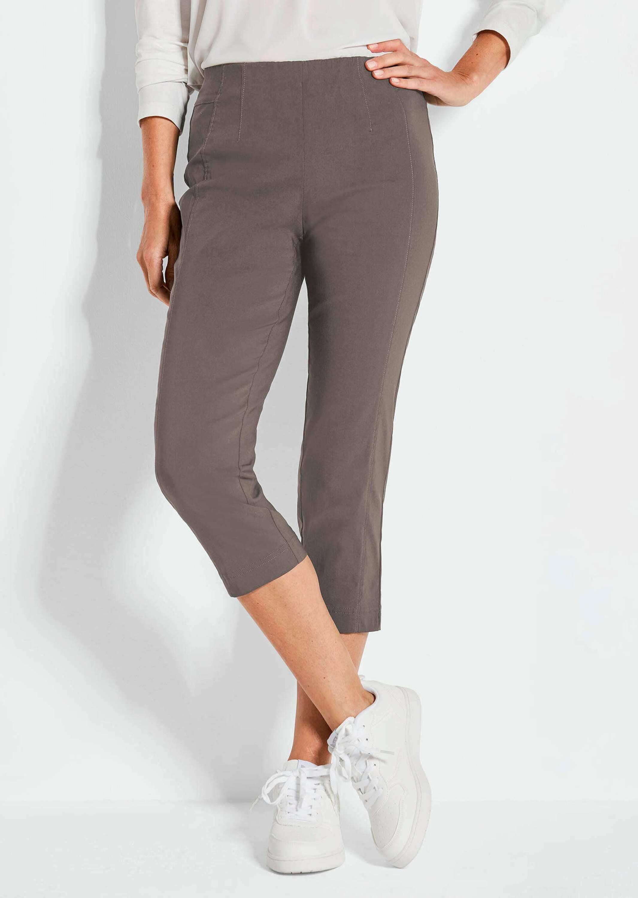 GOLDNER Schlupfhose »Schlupfhose LOUISA mit Steppnähten«  Superelastisch