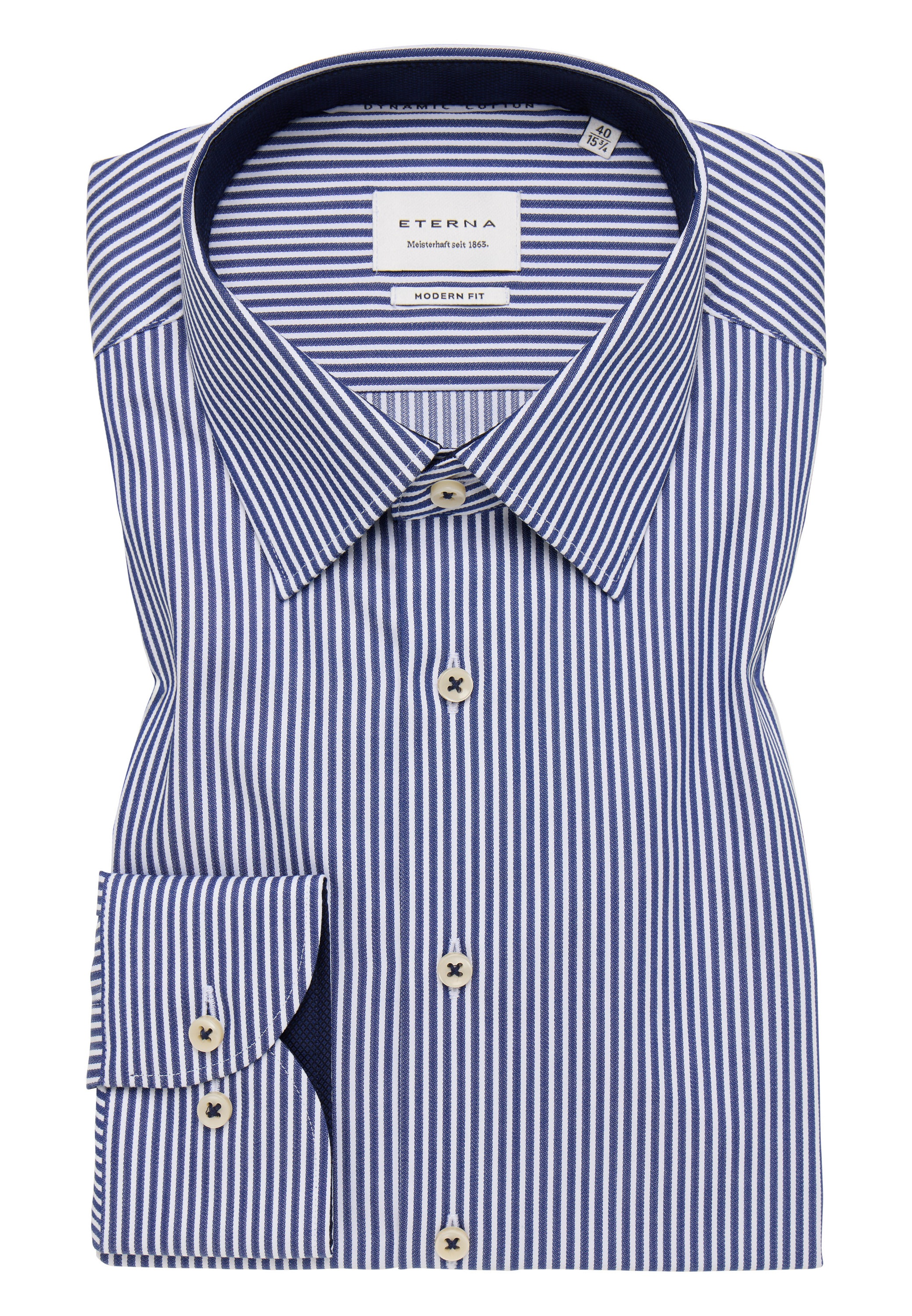 Eterna Langarmhemd »MODERN FIT«, NON IRON (bügelfrei)