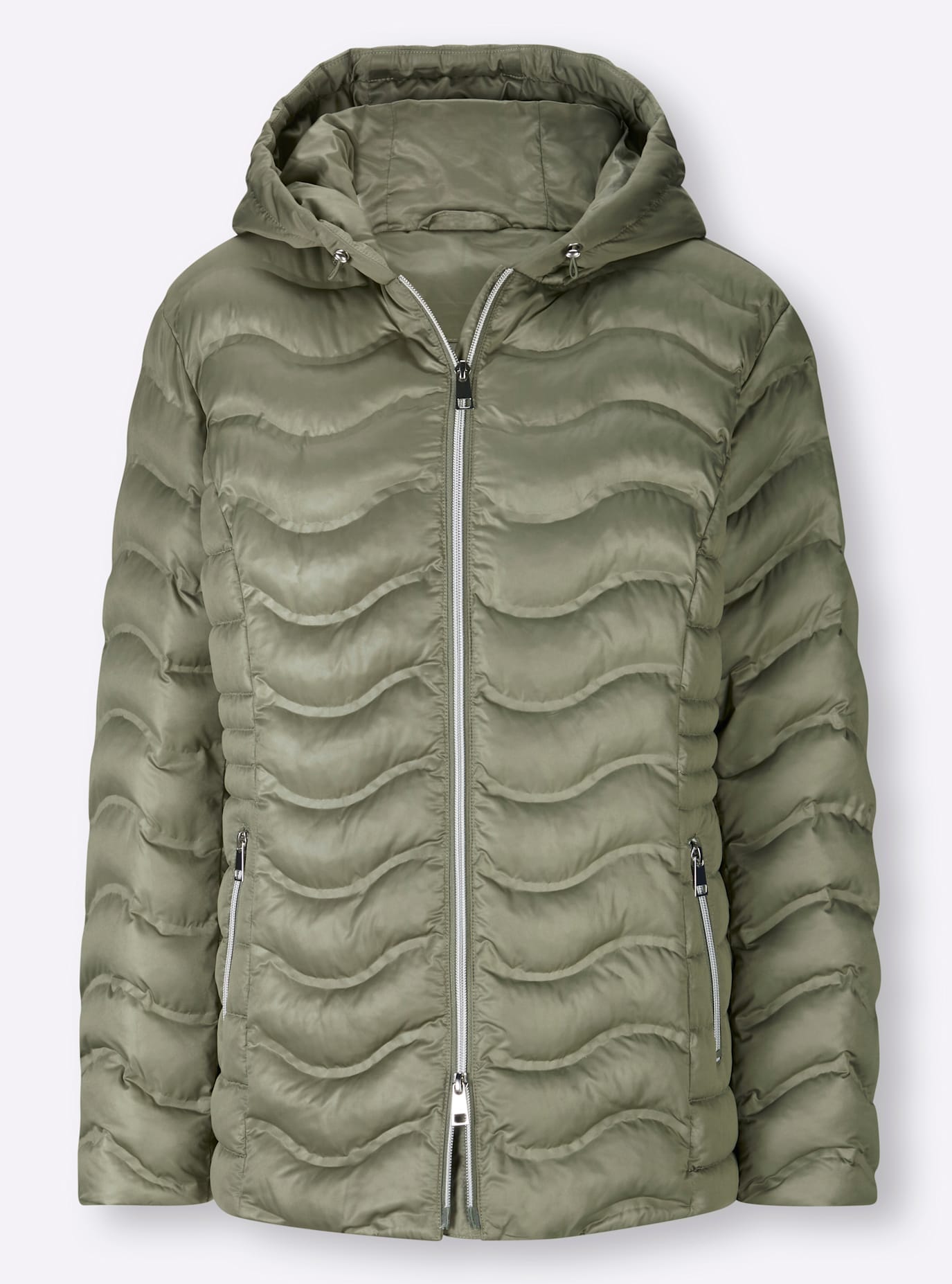 heine Steppjacke, mit Kapuze